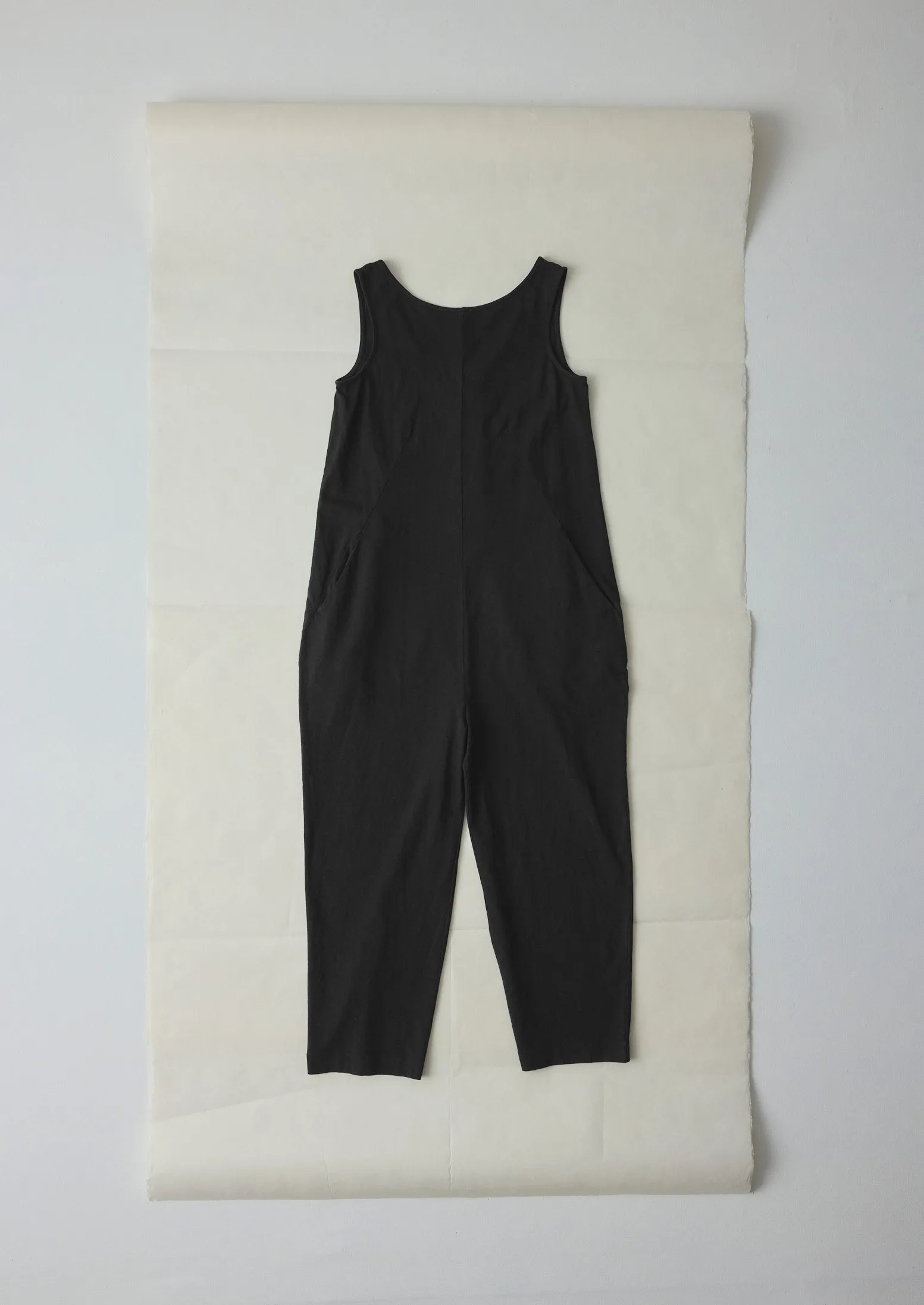 Lydia Jersey Jumpsuit | Washed Black sold by TOAST