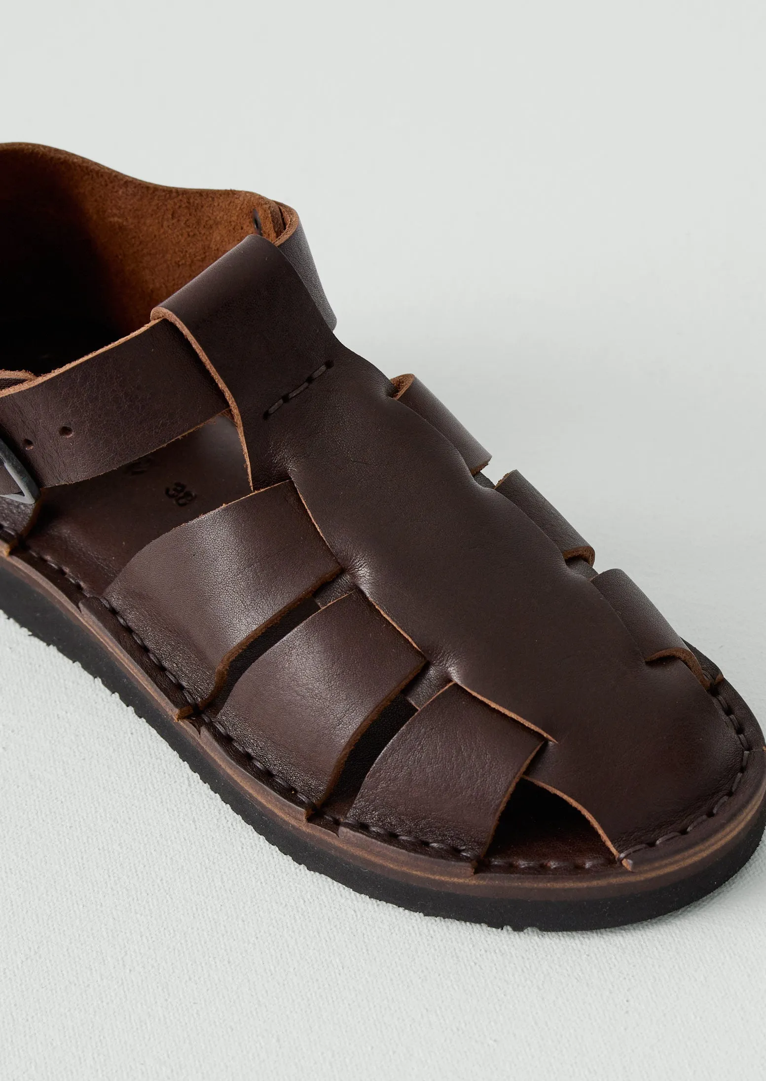 Fracap Fred Sandals | Dark Brown sold by TOAST product image thumbnail 4