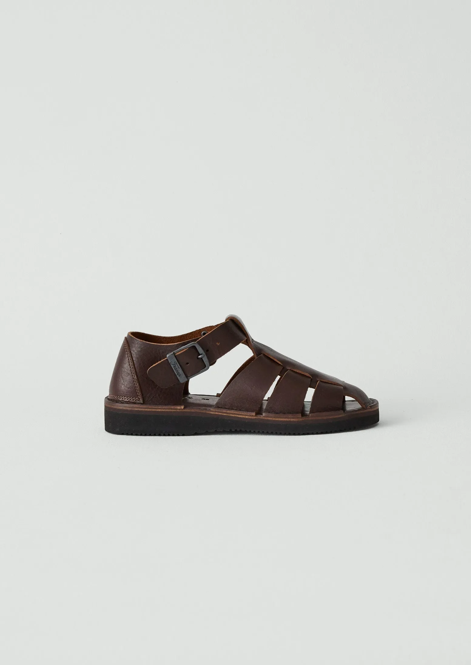 Fracap Fred Sandals | Dark Brown sold by TOAST product image thumbnail 2