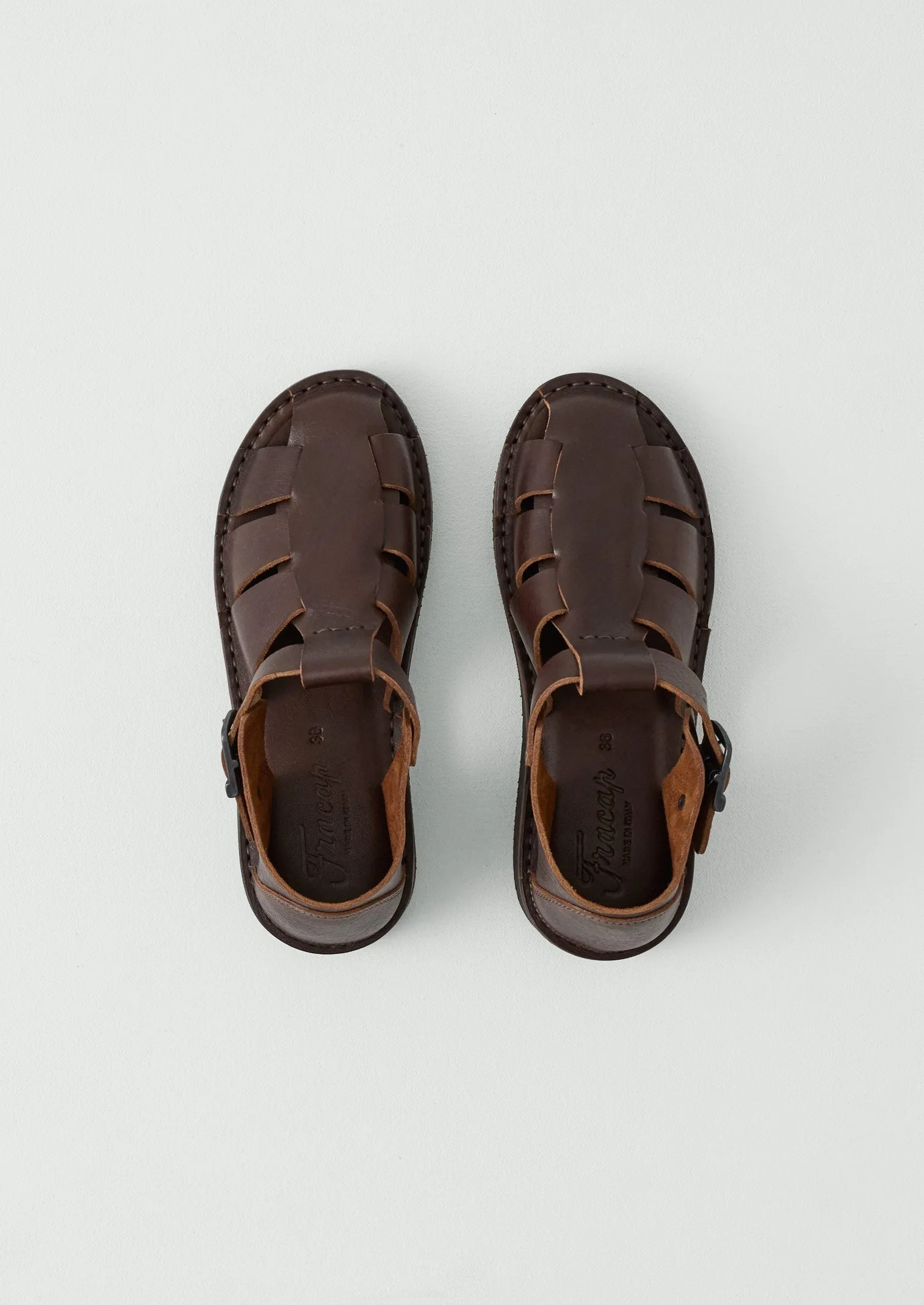 Fracap Fred Sandals | Dark Brown sold by TOAST product image thumbnail 3