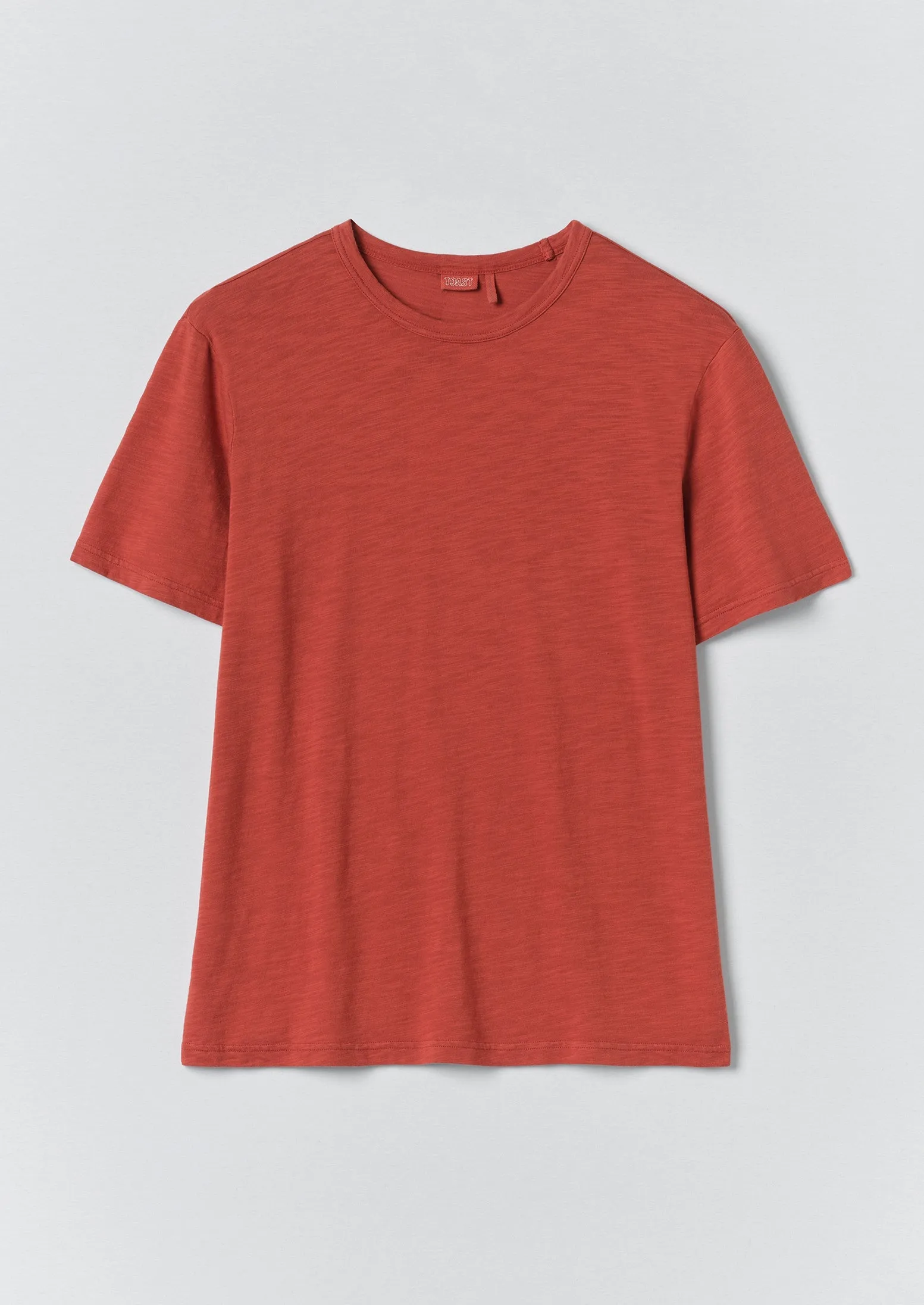Theo Organic Cotton Short Sleeve Tee | Terracotta sold by TOAST product image thumbnail 5