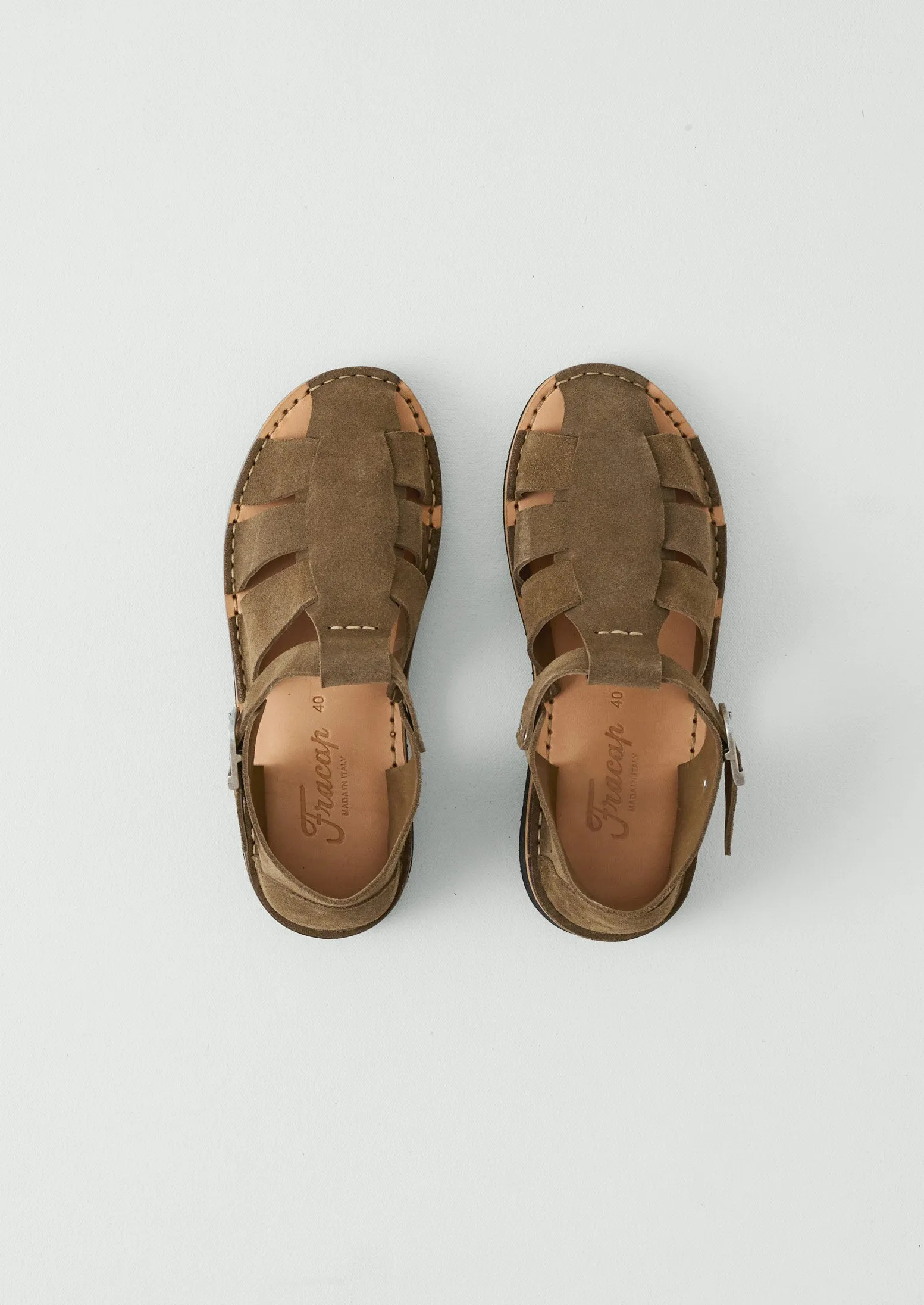 Fracap Fred Sandals | Oyster Grey sold by TOAST product image thumbnail 4