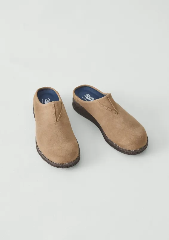 Blundstone Cork Suede Slip On Clogs | Sand sold by undefined
