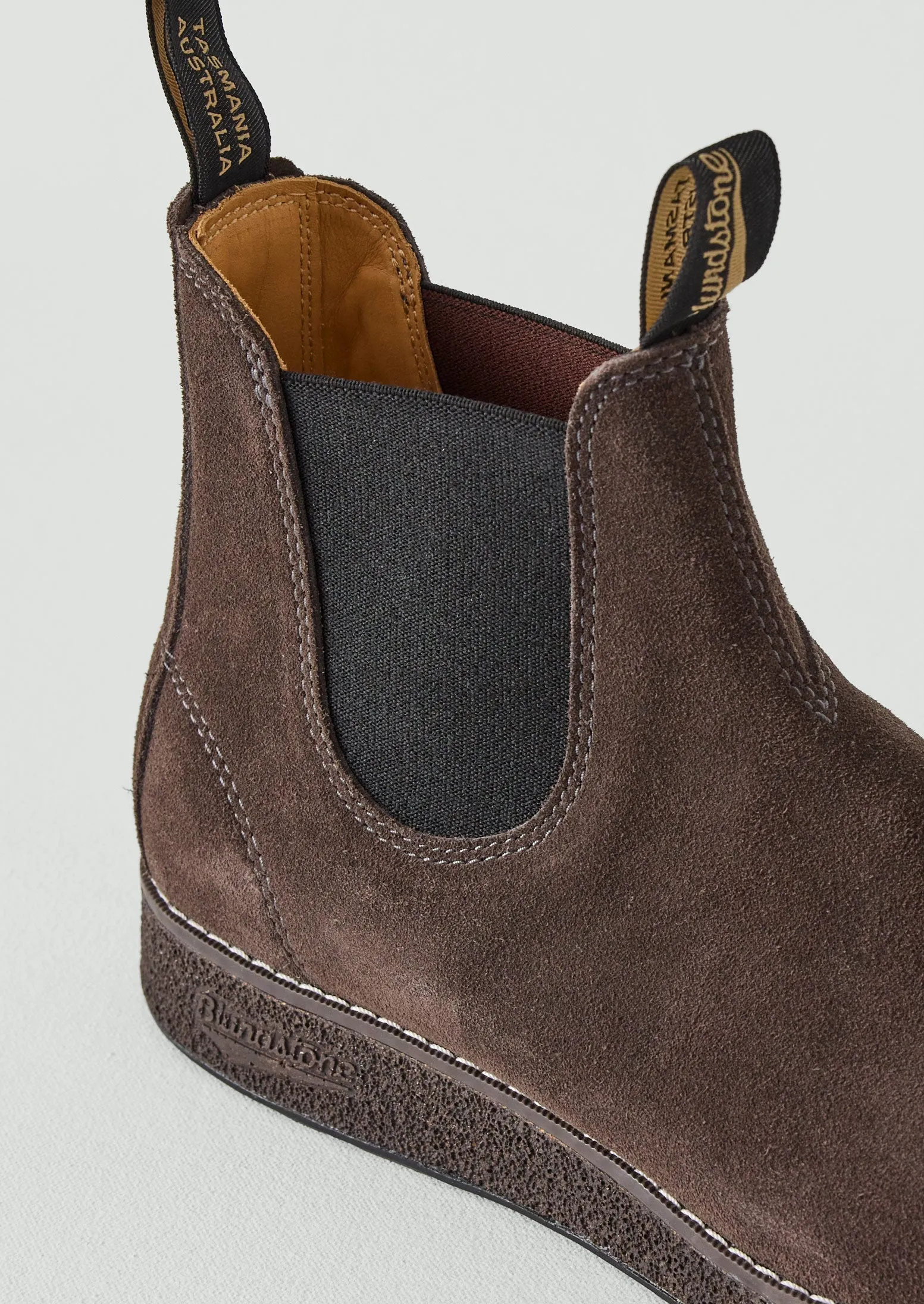 Blundstone Cork Suede Chelsea Boots | Grey sold by TOAST product image thumbnail 4