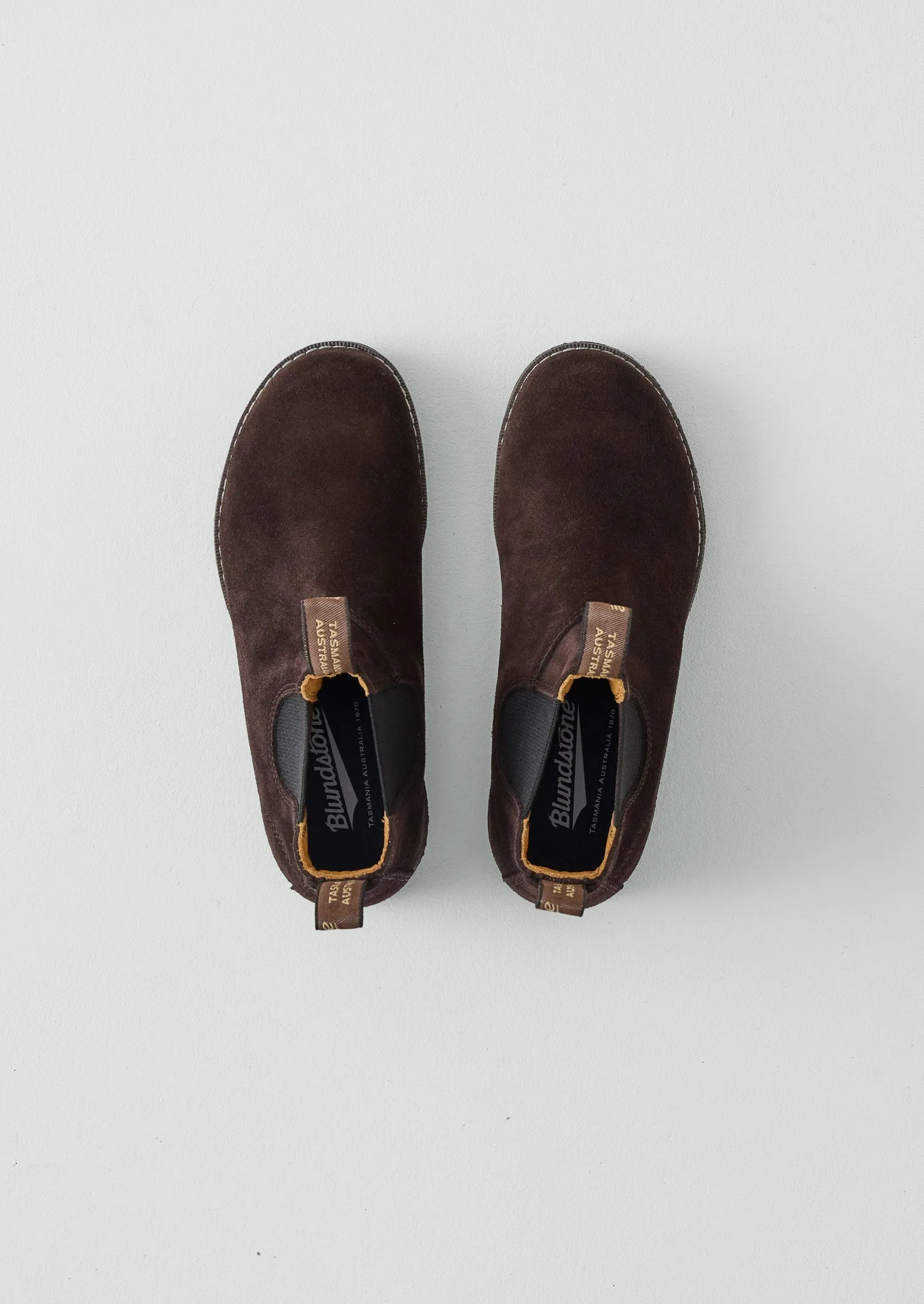 Blundstone Cork Suede Boots | Dark Brown sold by TOAST product image thumbnail 3