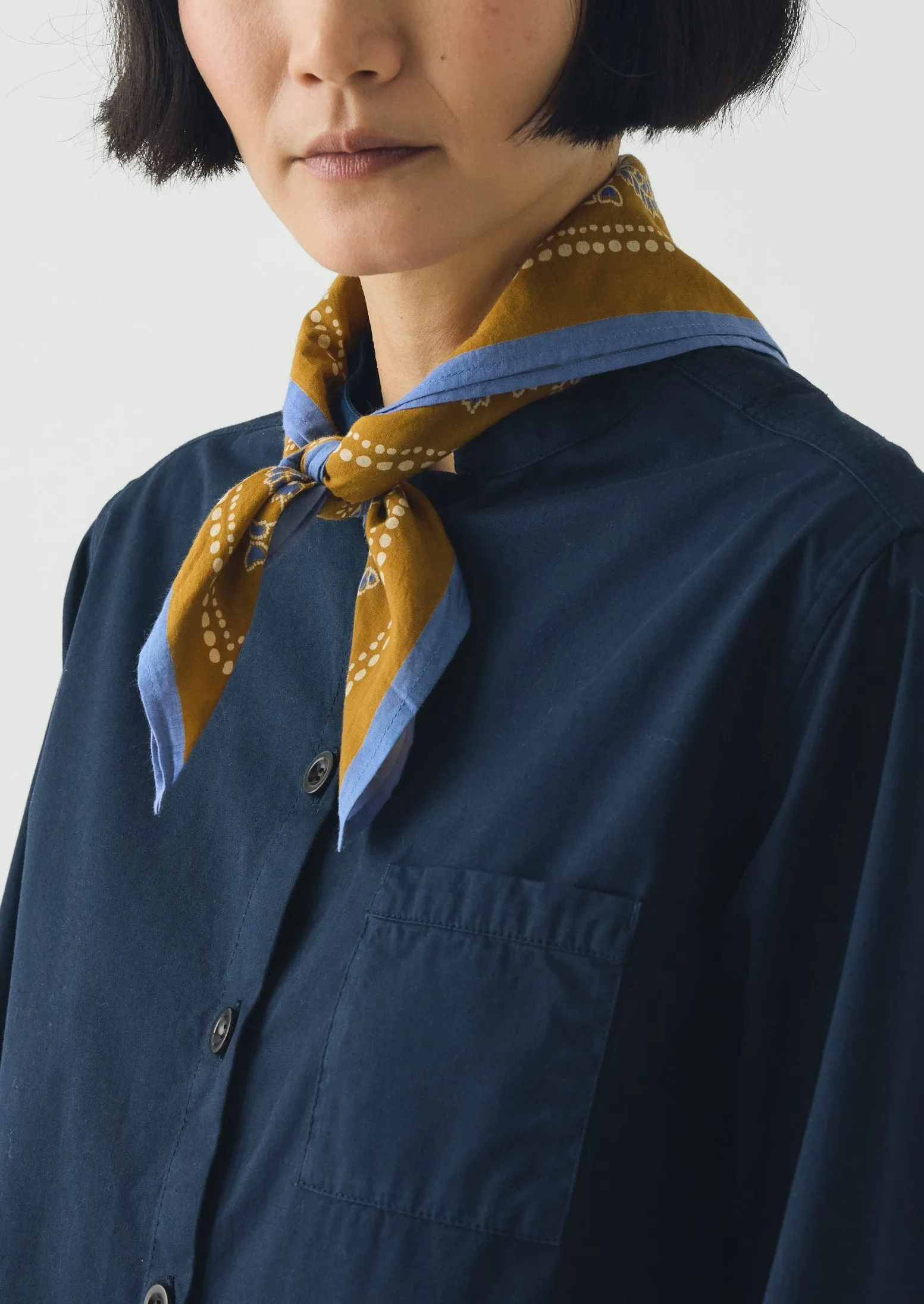 Provencal Paisley Print Bandana | Cumin sold by TOAST product image thumbnail 2