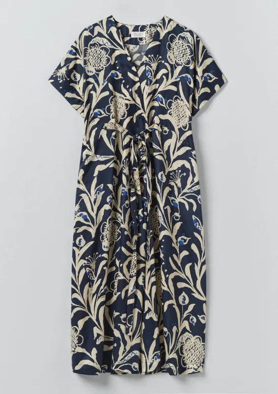 Crockery Print Dress | Smalt made by TOAST