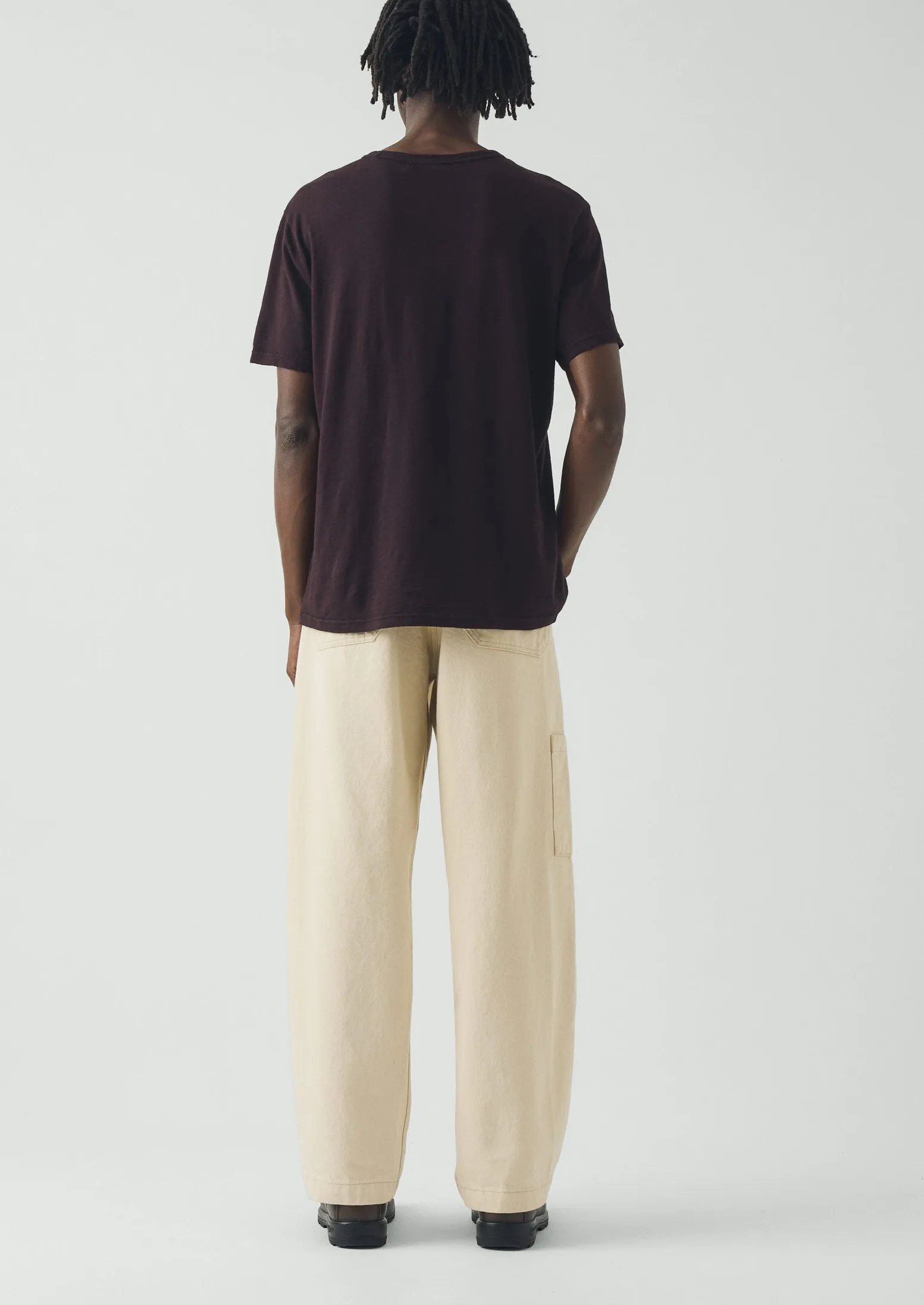 Theo Organic Cotton Short Sleeve Tee | Beetroot sold by TOAST product image thumbnail 5