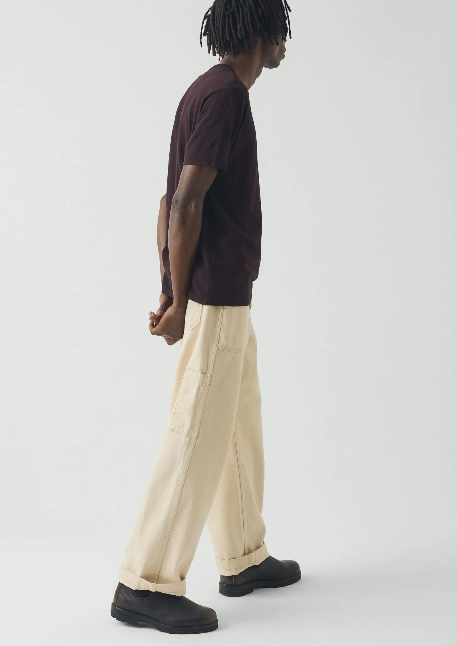 Theo Organic Cotton Short Sleeve Tee | Beetroot sold by TOAST product image thumbnail 4