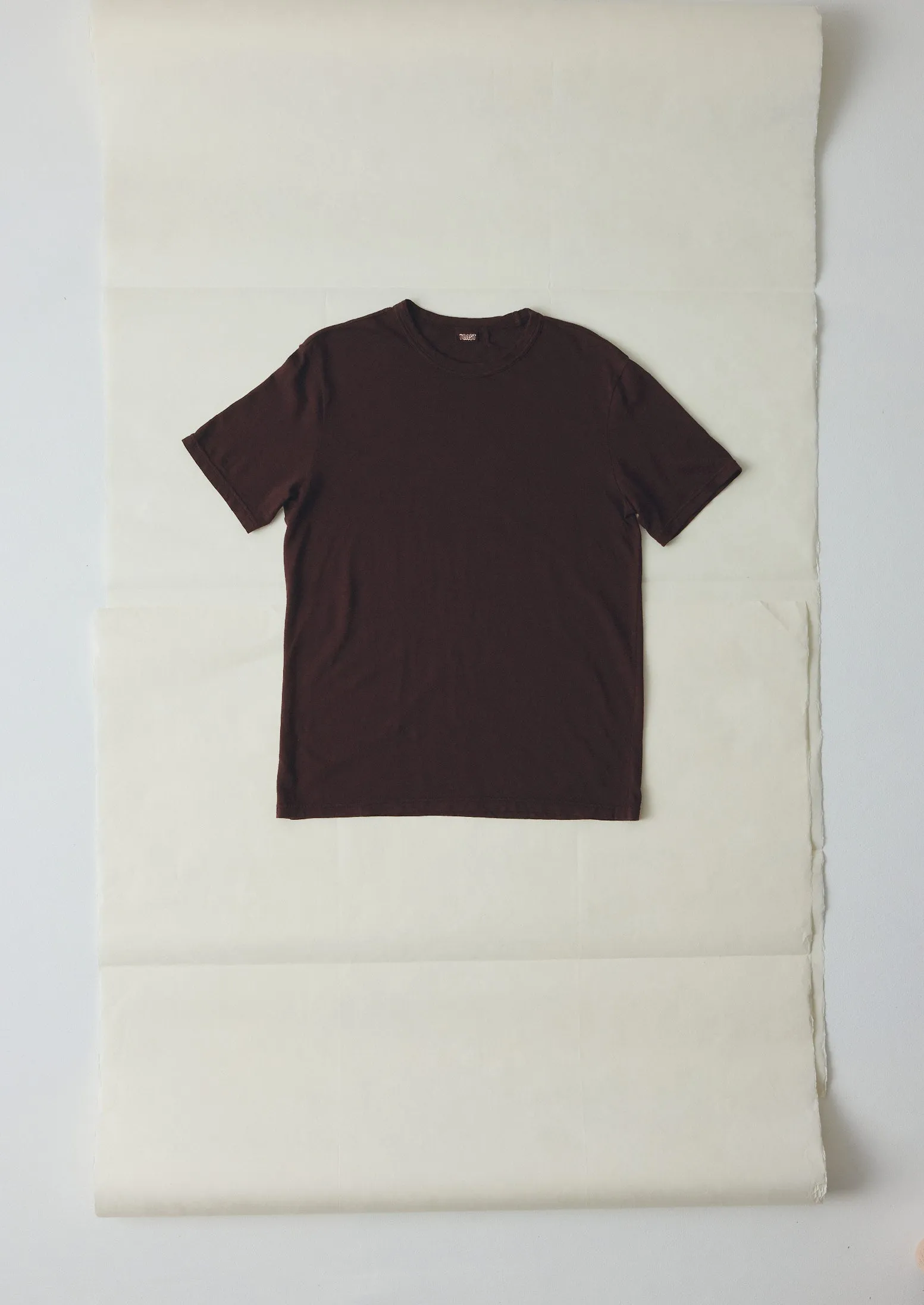 Theo Organic Cotton Short Sleeve Tee | Beetroot sold by TOAST