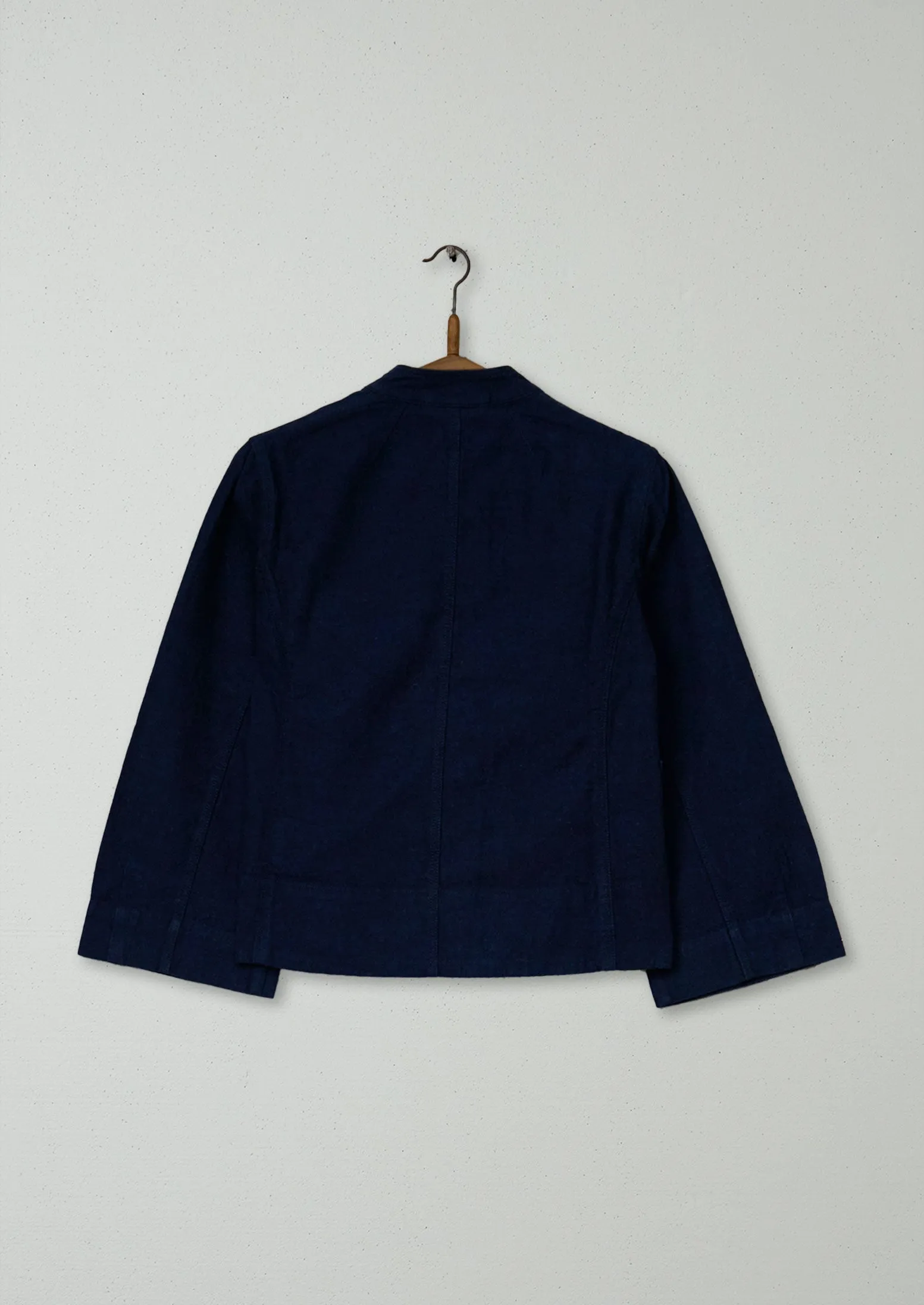 Reworn Patch Pocket Jacket Size 4 (191) | Indigo sold by TOAST product image thumbnail 2
