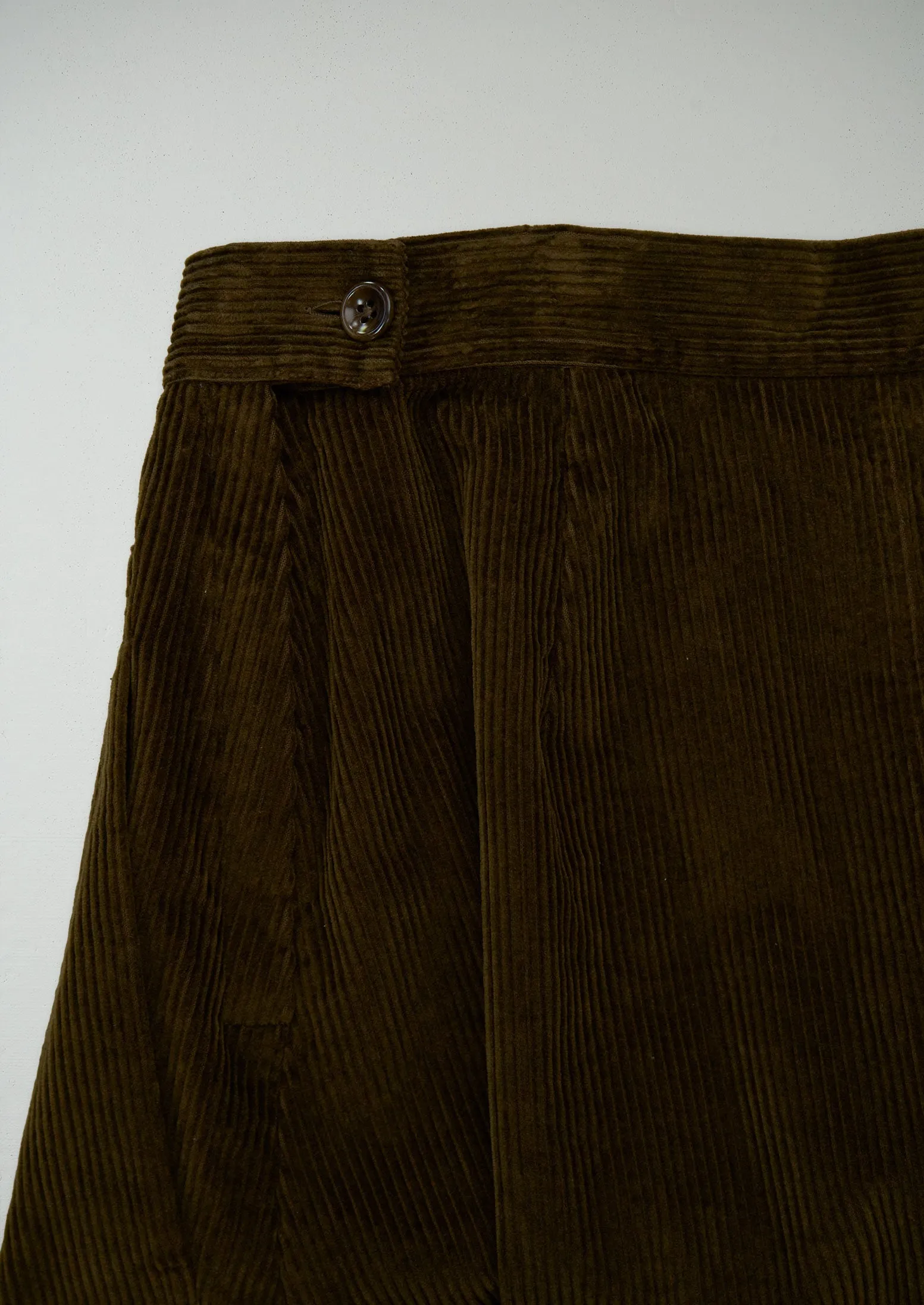 Reworn Cord Skirt Size 6 (278) | Conker sold by TOAST product image thumbnail 2