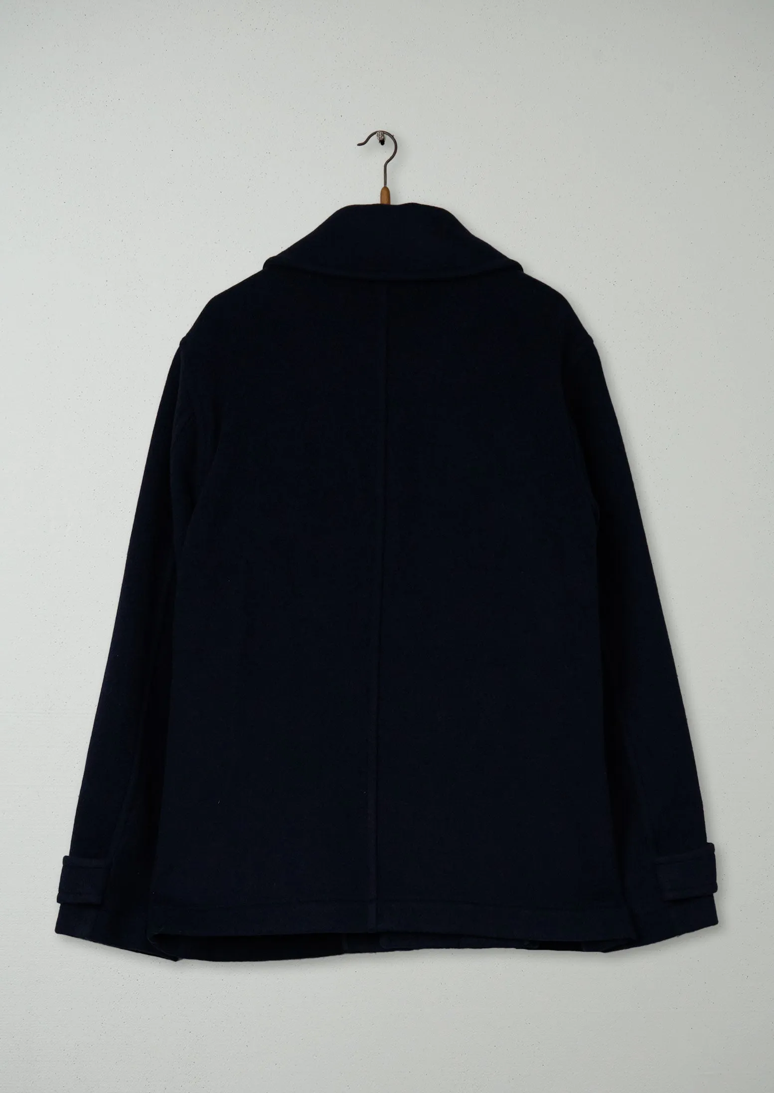 Reworn Short Melton Duffle Coat Size XL (032) | Dark Navy sold by TOAST product image thumbnail 2