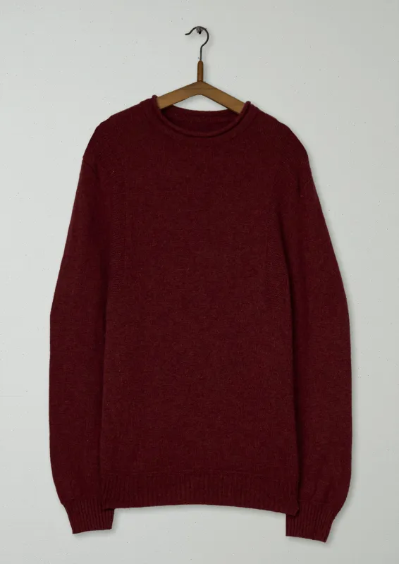 Reworn Mens Wool Cashmere Sweater Size M (035) | Russet sold by TOAST