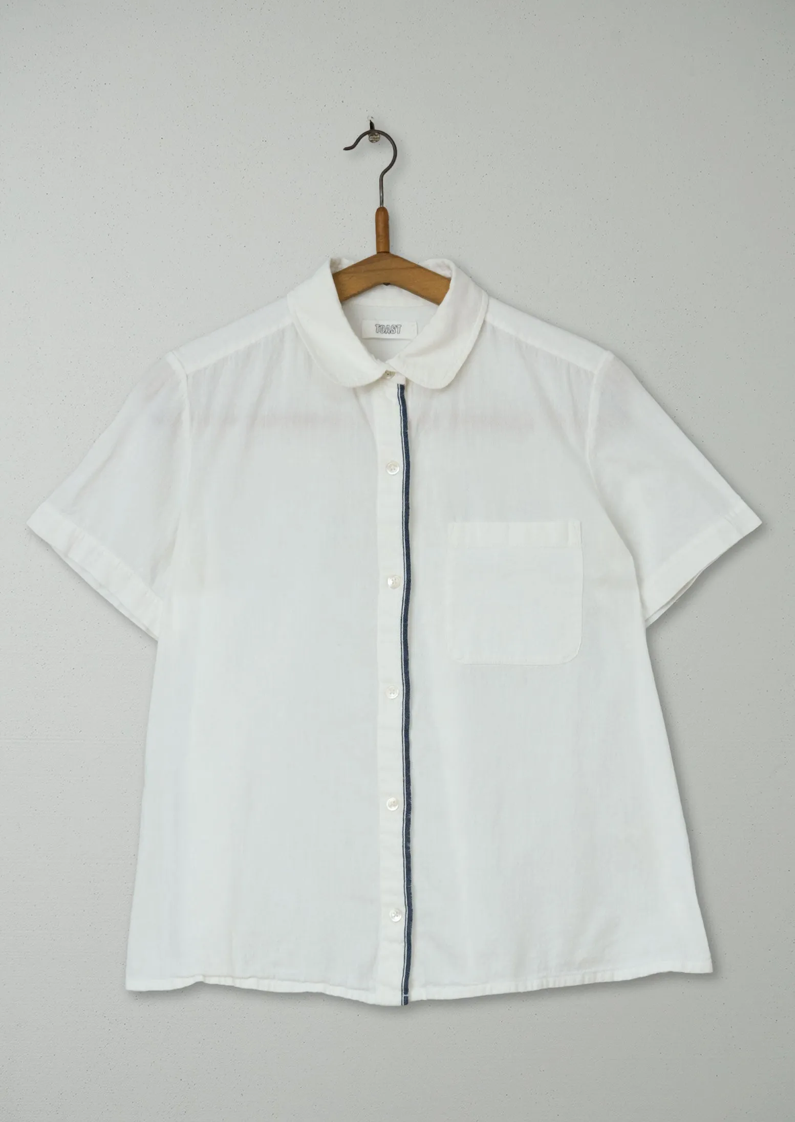 Reworn Selvedge Edge Shirt Size 6 (897) | Off White sold by TOAST