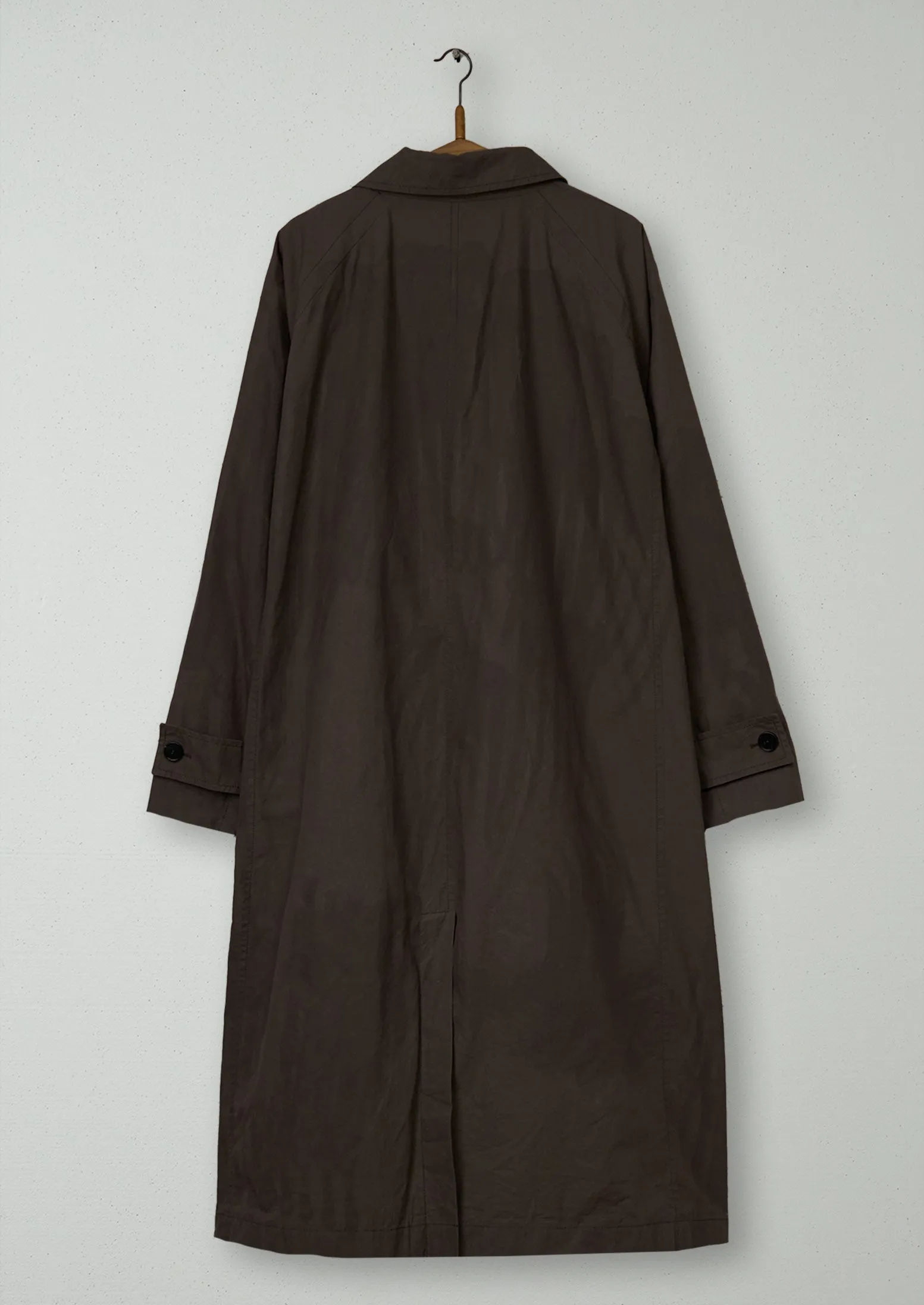 Reworn Waxed Cotton Trench Coat Size XL (033) | Rye sold by TOAST product image thumbnail 2