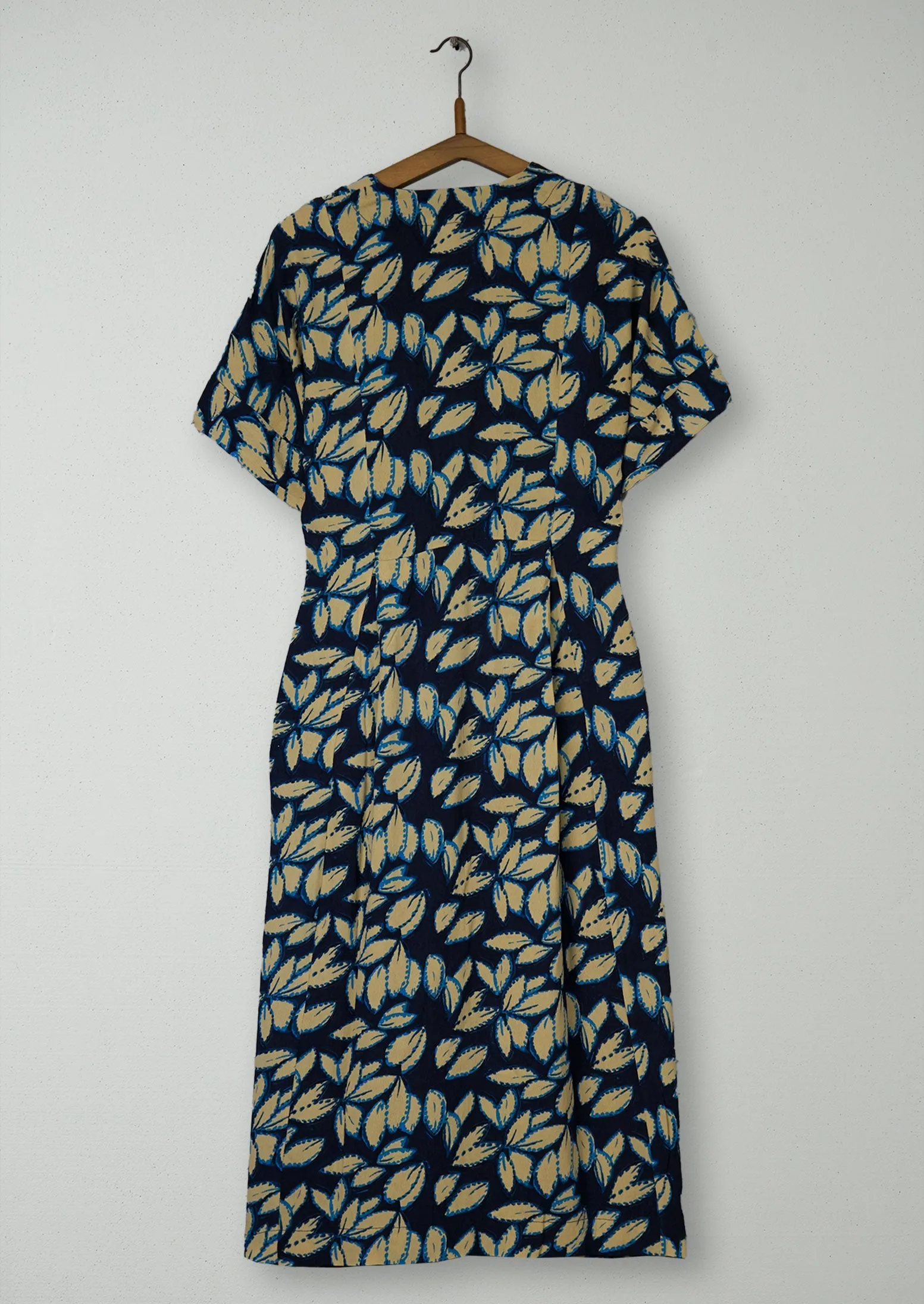 Reworn Bryn Leaf Print Dress Size XS (1597) | Multi sold by TOAST product image thumbnail 2