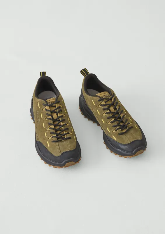 Keen Jasper Zionic Trainers | Dark Olive/Khaki sold by TOAST