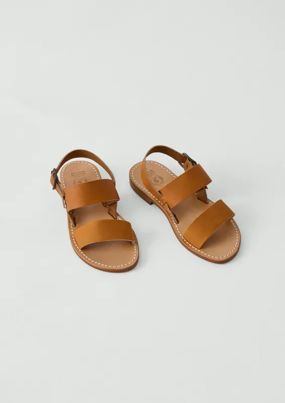 La Botte Gardiane Taize Leather Sandals | Natural sold by TOAST