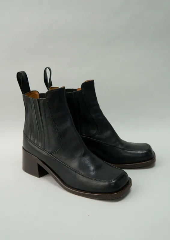 Reworn Chie Mihara Lotte Boots Size 40 (501) | Black sold by TOAST