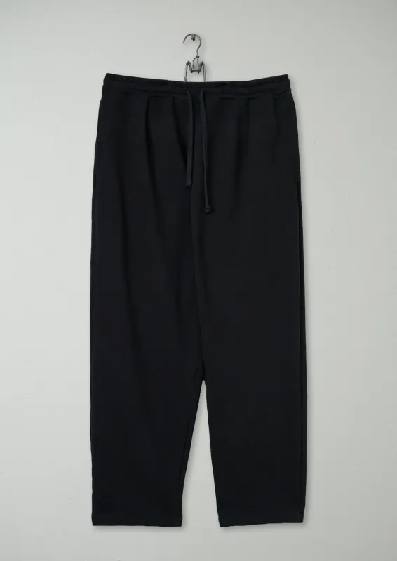 Reworn Mens Jersey Jogger Lounge Size L (66) | Black Pepper made by TOAST
