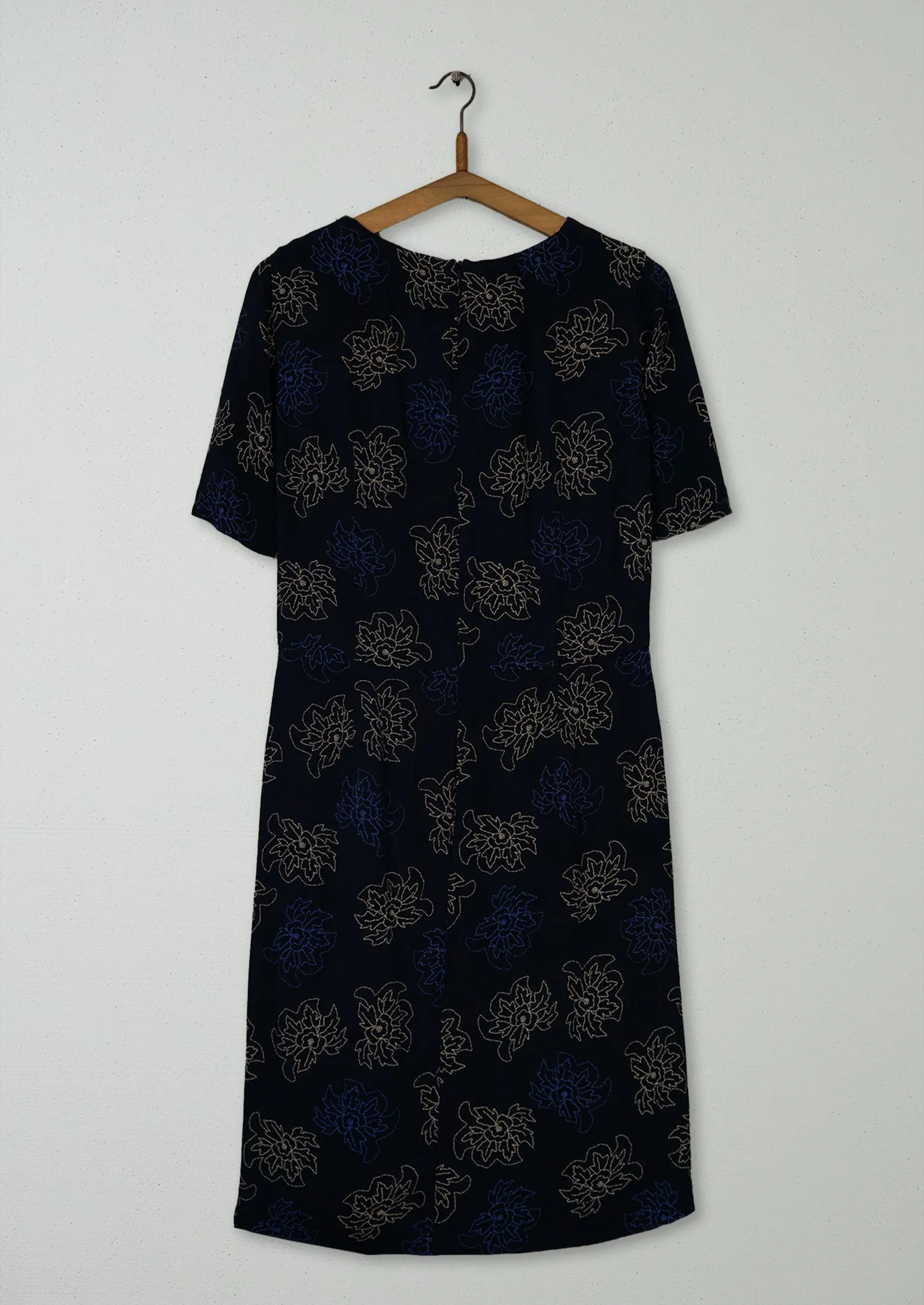 Reworn Dotted Flower Dress Size 10 (1633) | Multi sold by TOAST product image thumbnail 2