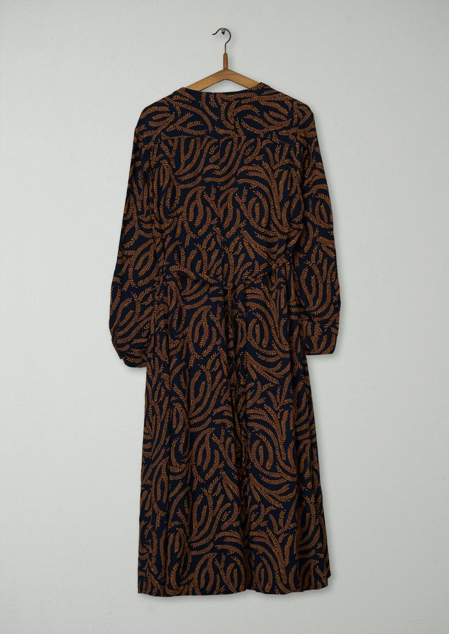 Reworn Fern Print Dress Size 18 (1640) | Multi sold by TOAST product image thumbnail 2