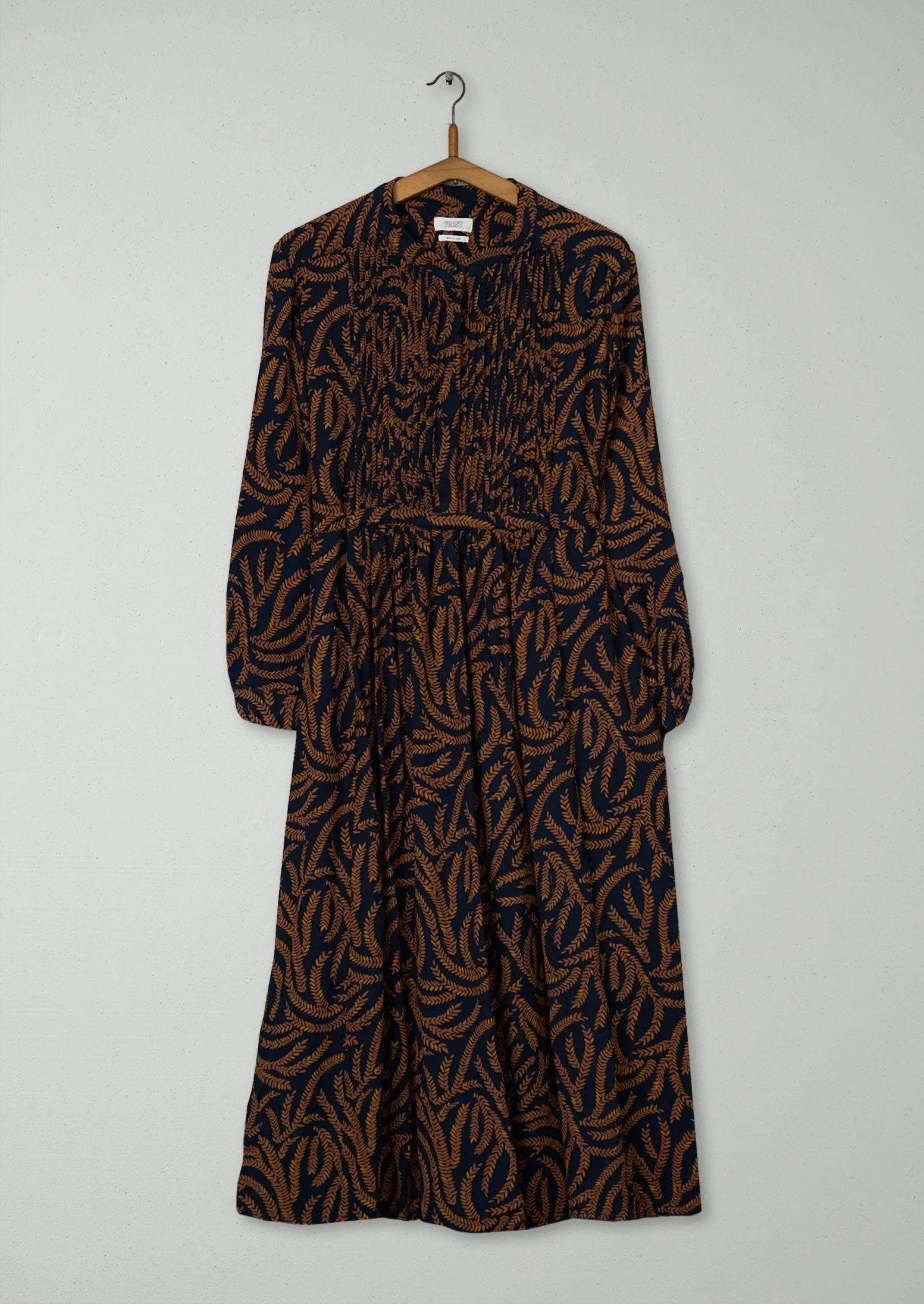 Reworn Fern Print Dress Size 18 (1640) | Multi sold by TOAST