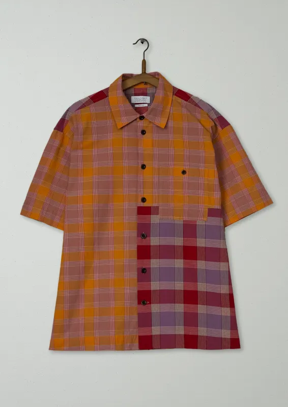 Reworn Mens Check Shirt Size M (037) | Multi made by TOAST