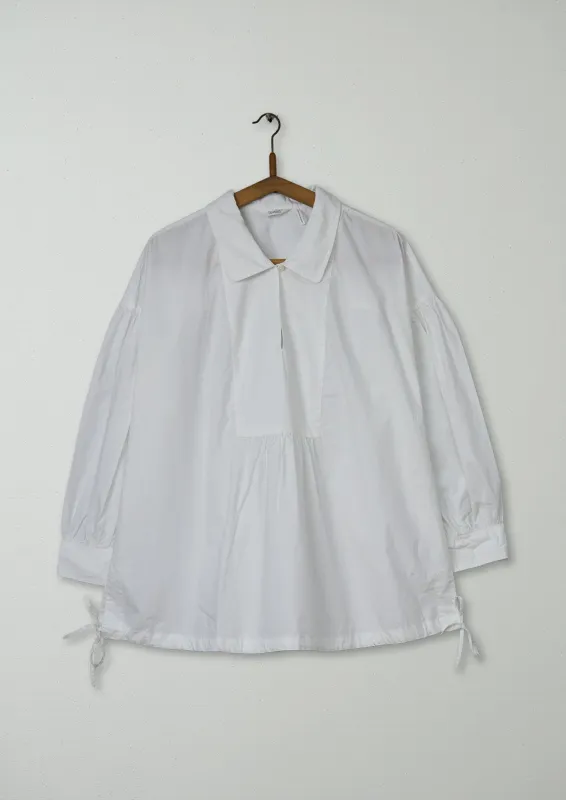 Reworn Poplin Shirt Size XXSXS (924) | White made by TOAST