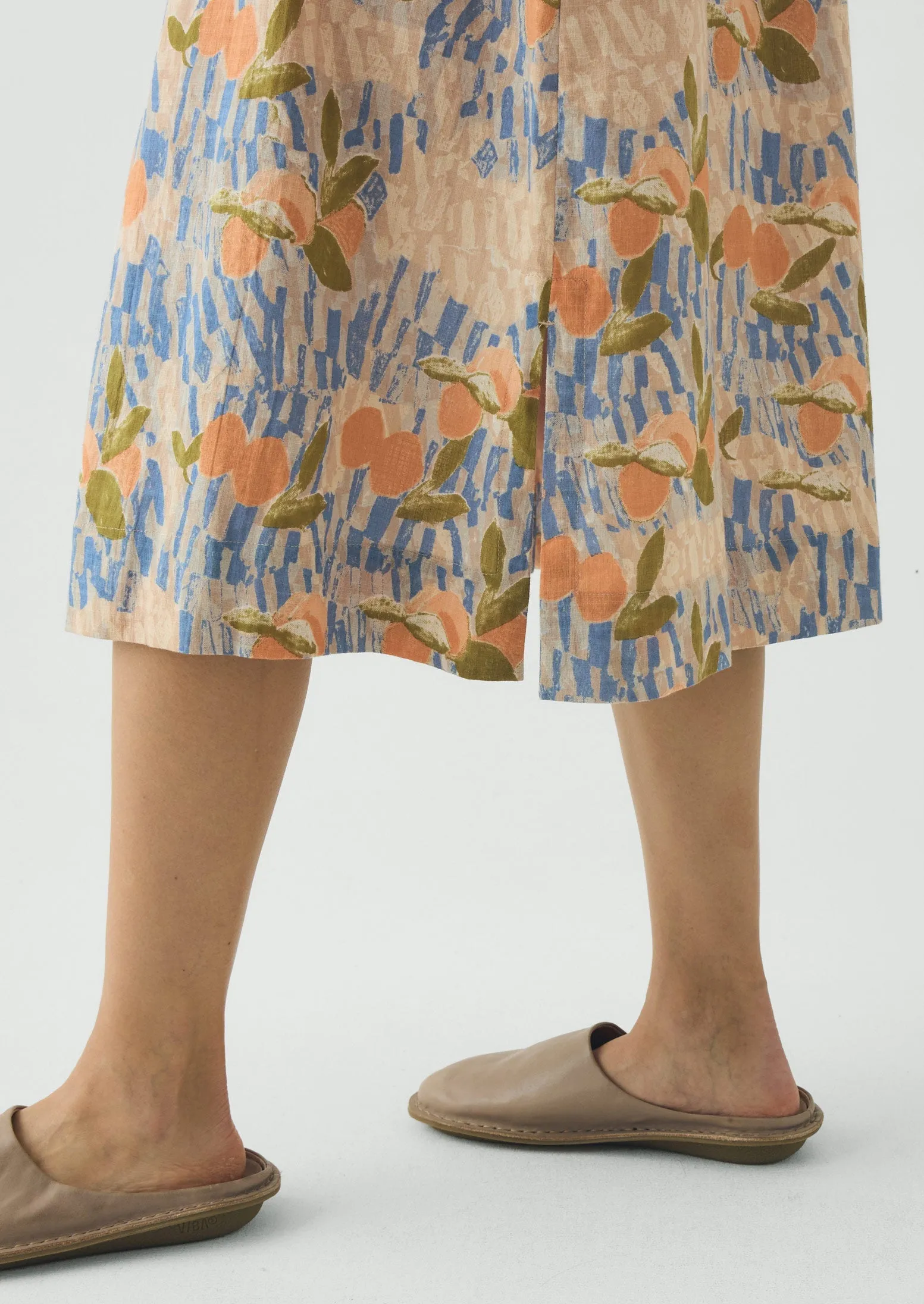 Picnic Print Cotton Nightdress | Ecru/Multi sold by TOAST product image thumbnail 5