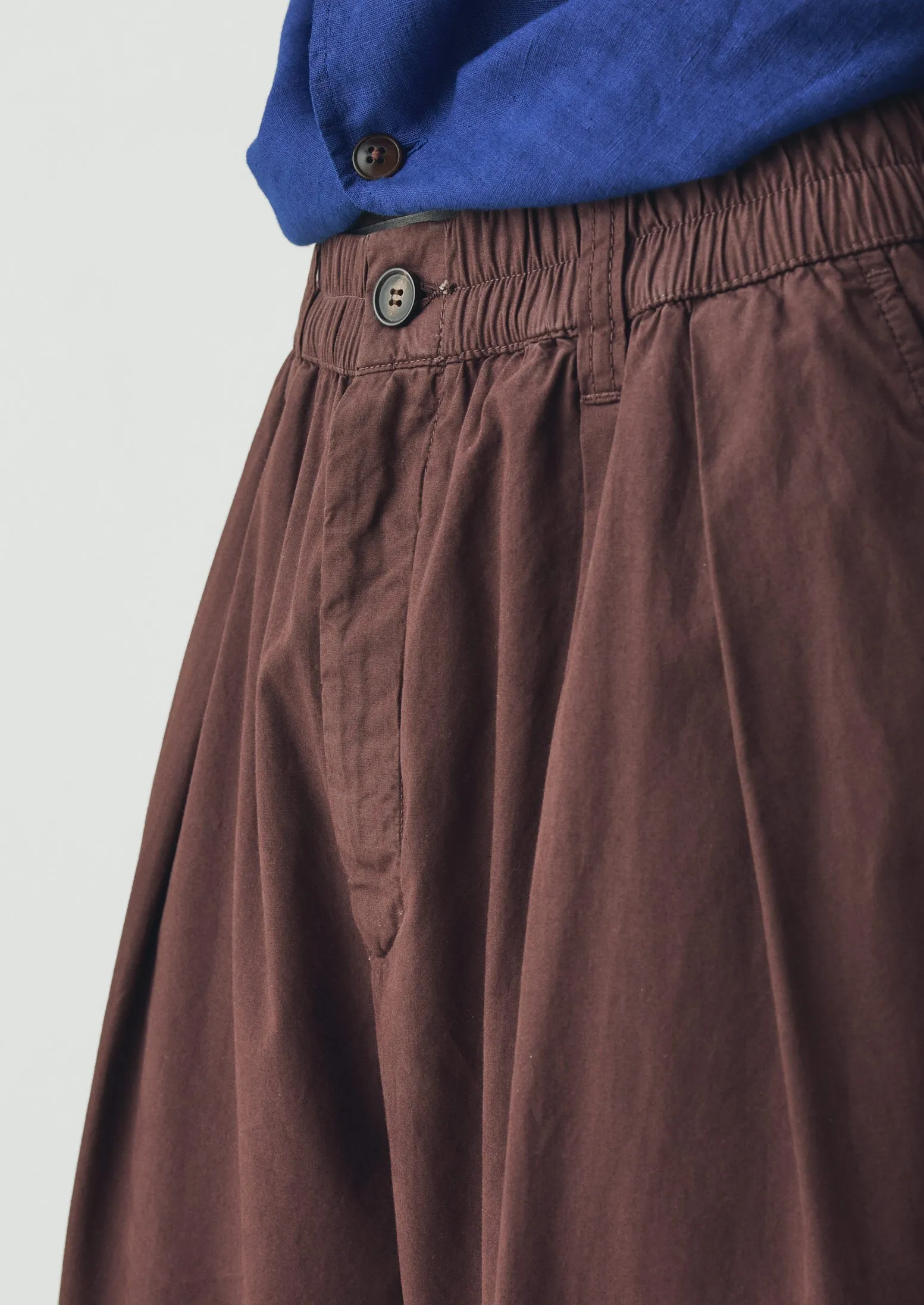 Casper Cotton Poplin Trousers | Fig sold by TOAST product image thumbnail 4
