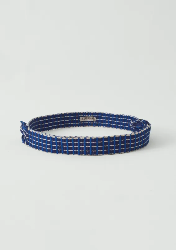 Guanabana Hand Woven Belt | Midnight/Multi made by TOAST
