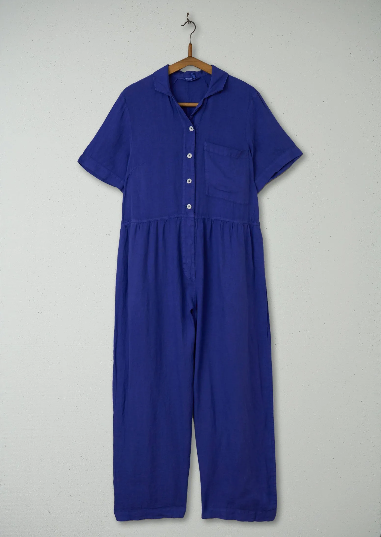 Reworn Linen Jumpsuit Size S (1195) | Bilberry sold by TOAST