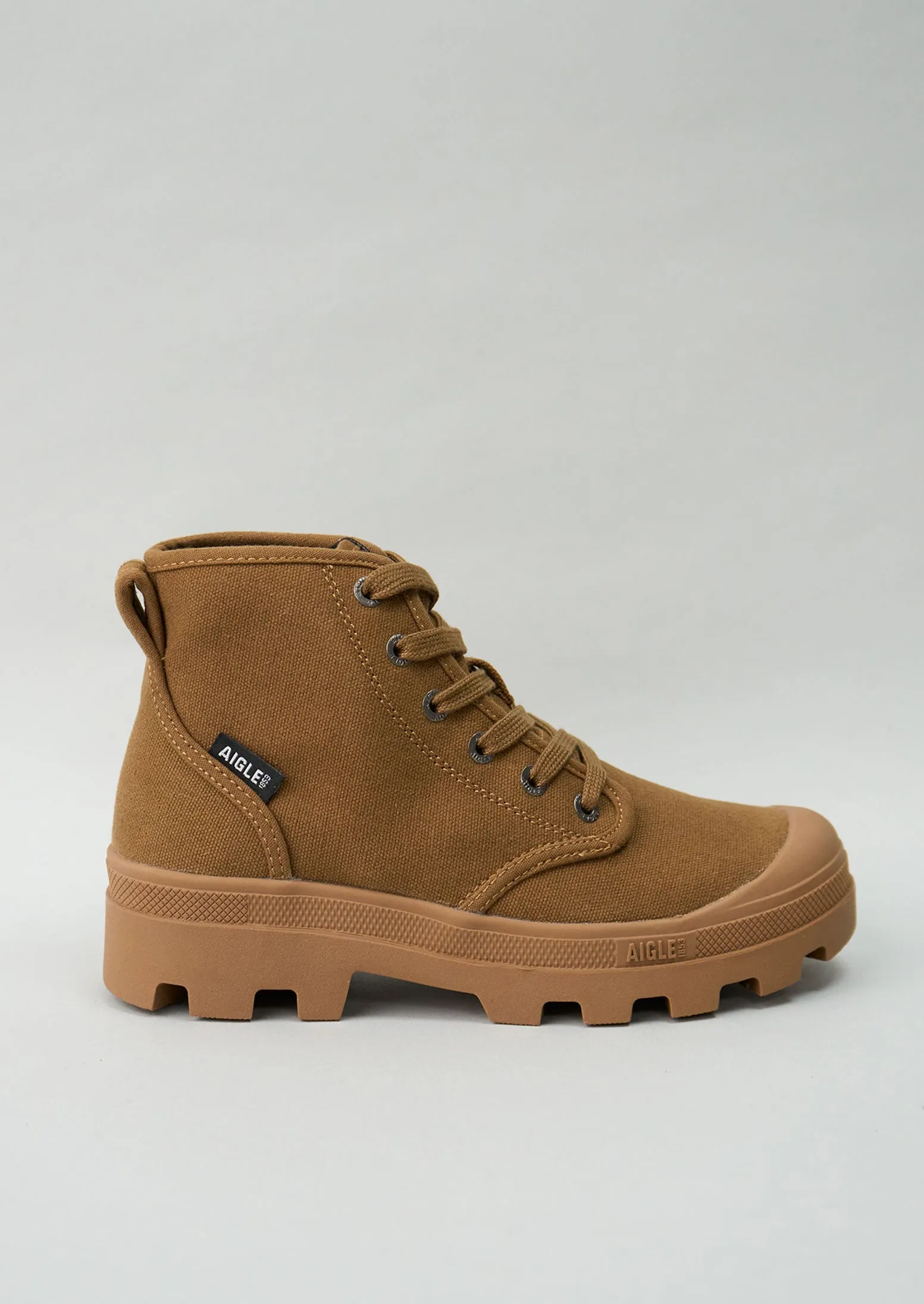 Reworn Aigle Cotton High Tops Size 36 (566) | Brown sold by TOAST product image thumbnail 2