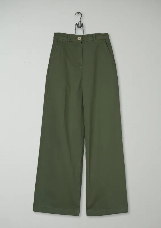 Reworn Organic Denim Trousers Size 6 (1186) | Willow made by TOAST