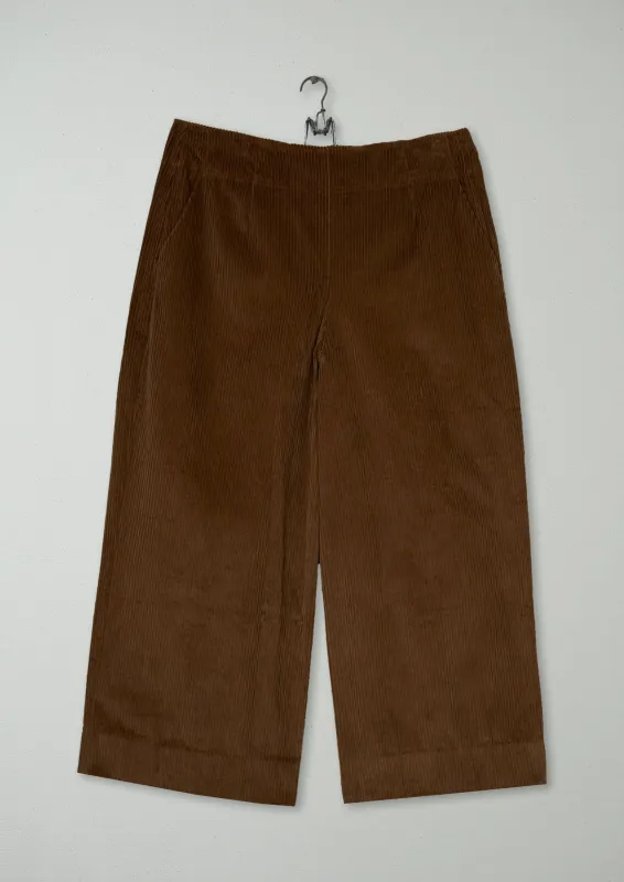 Reworn Flat Front Cord Culottes Size 16 (1248) | Acorn made by TOAST
