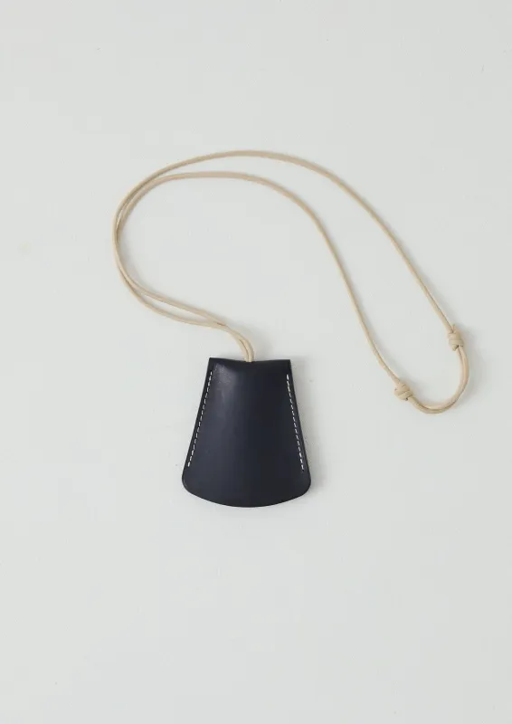 Laperruque Leather Bell Key Holder | Navy made by TOAST