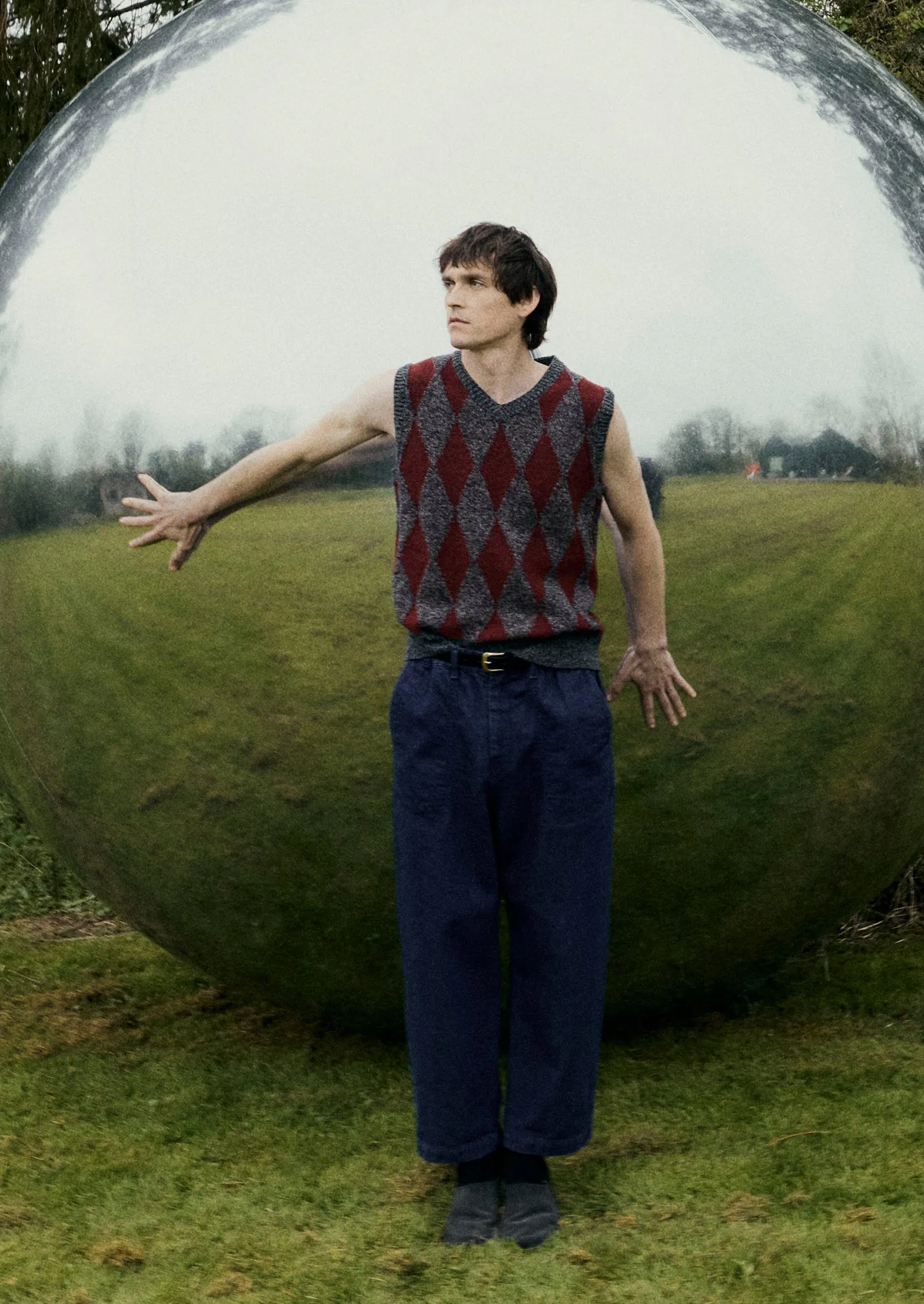 Gabriel Cotton Linen Denim Trousers | Indigo sold by TOAST product image thumbnail 2