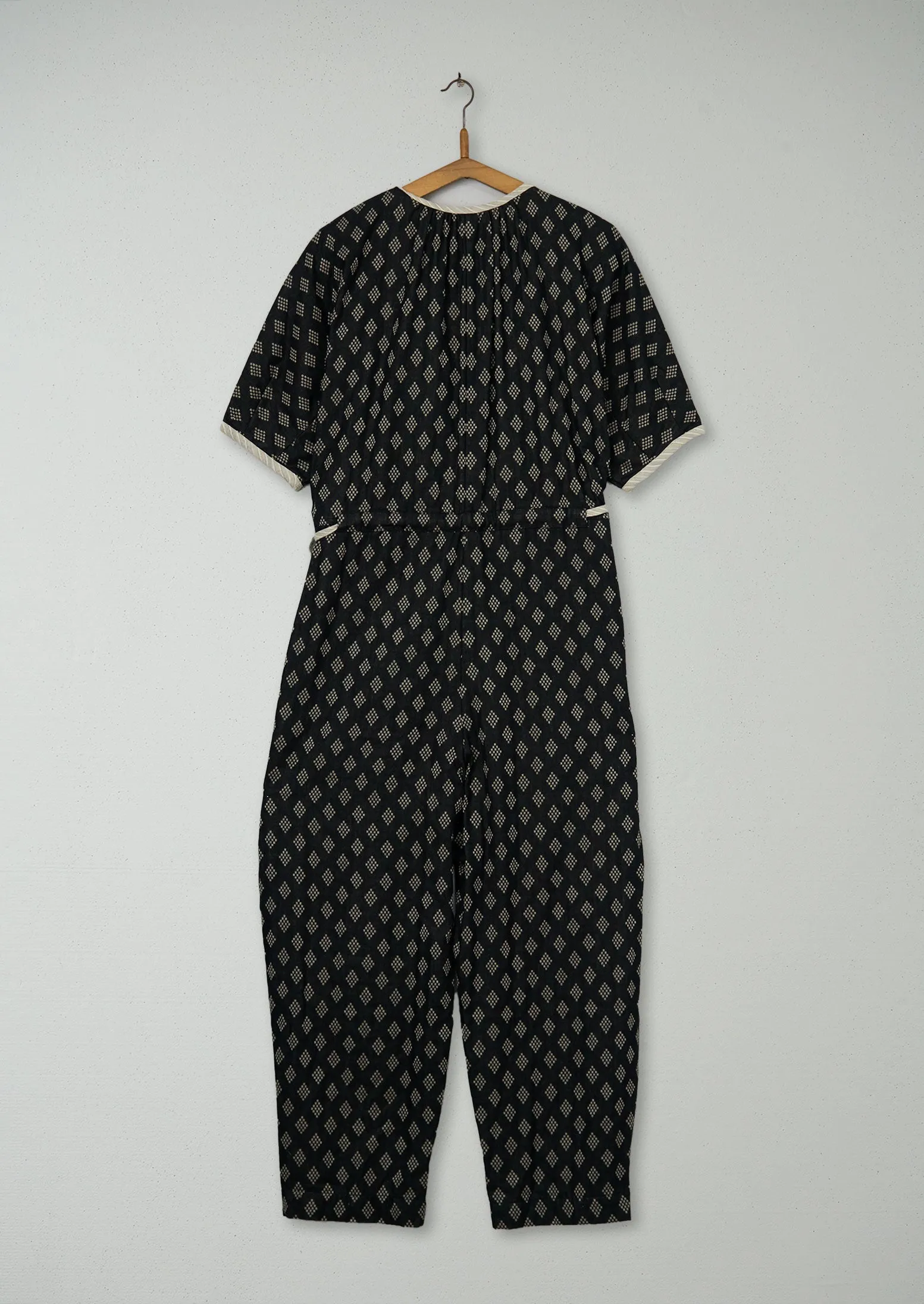 Reworn Diamond Stripe Jumpsuit Size S (1400) | Multi sold by TOAST product image thumbnail 2