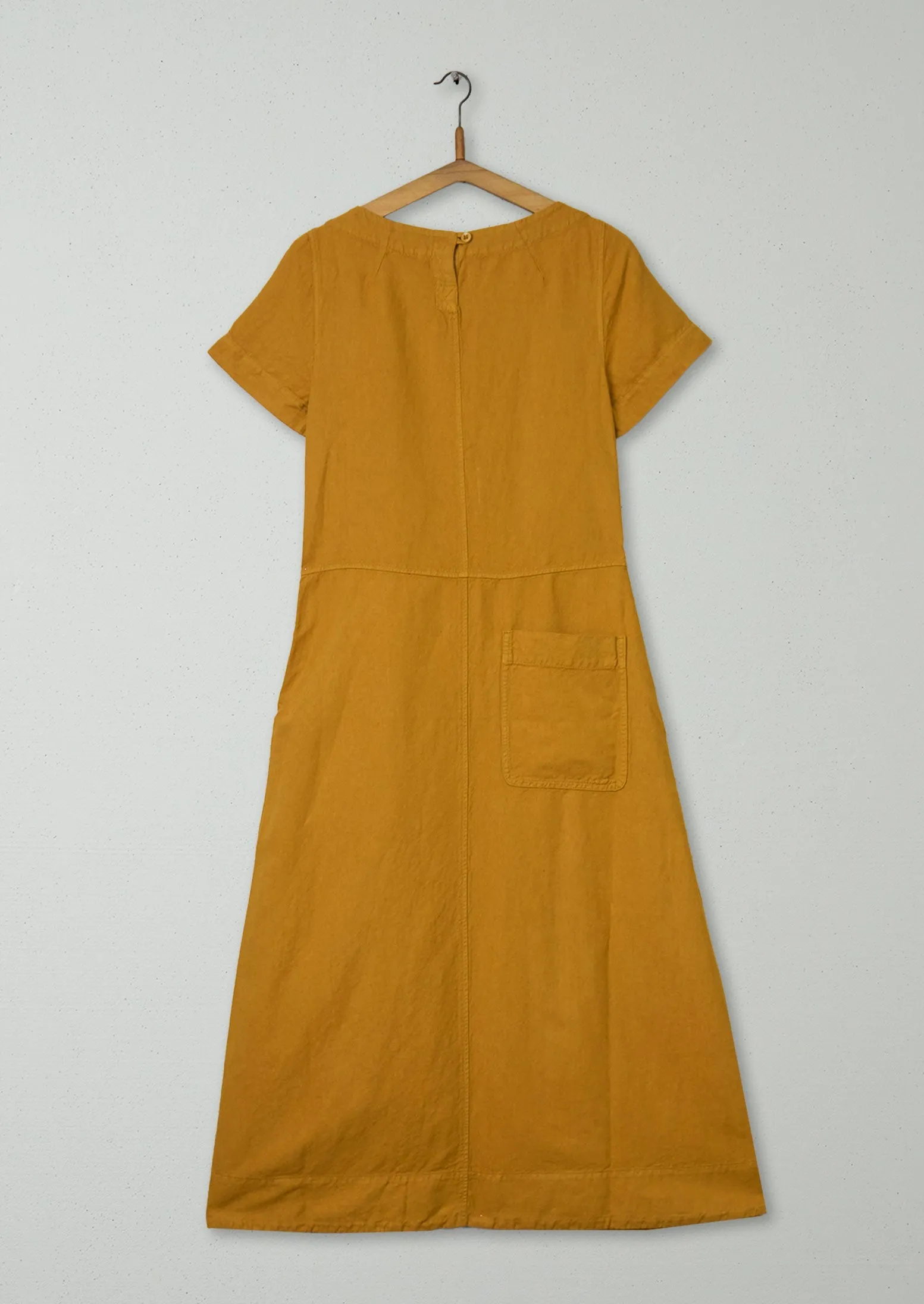 Reworn Cotton Linen Dress Size 10 (1987) | Dhal sold by TOAST product image thumbnail 2