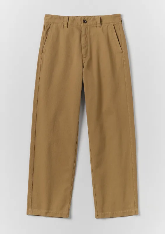 Rory Straight Leg Trousers | Warm Sand made by TOAST
