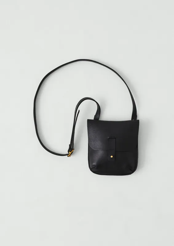 Kate Sheridan Leather Mini Field Bag | Black made by TOAST