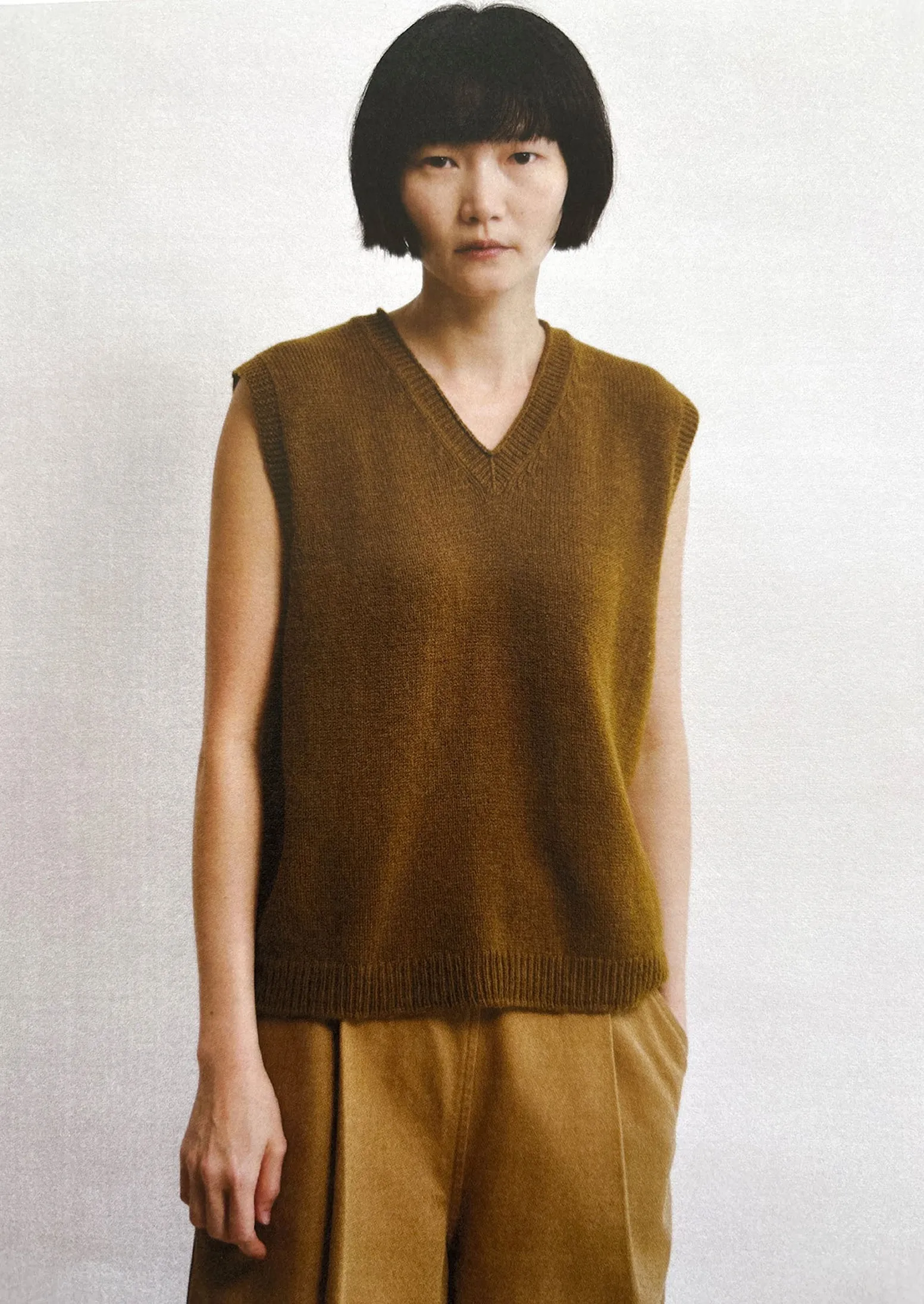 Cotton Pleat Front Trousers | Breen sold by TOAST product image thumbnail 4