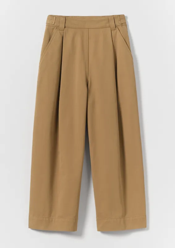 Cotton Pleat Front Trousers | Breen made by TOAST