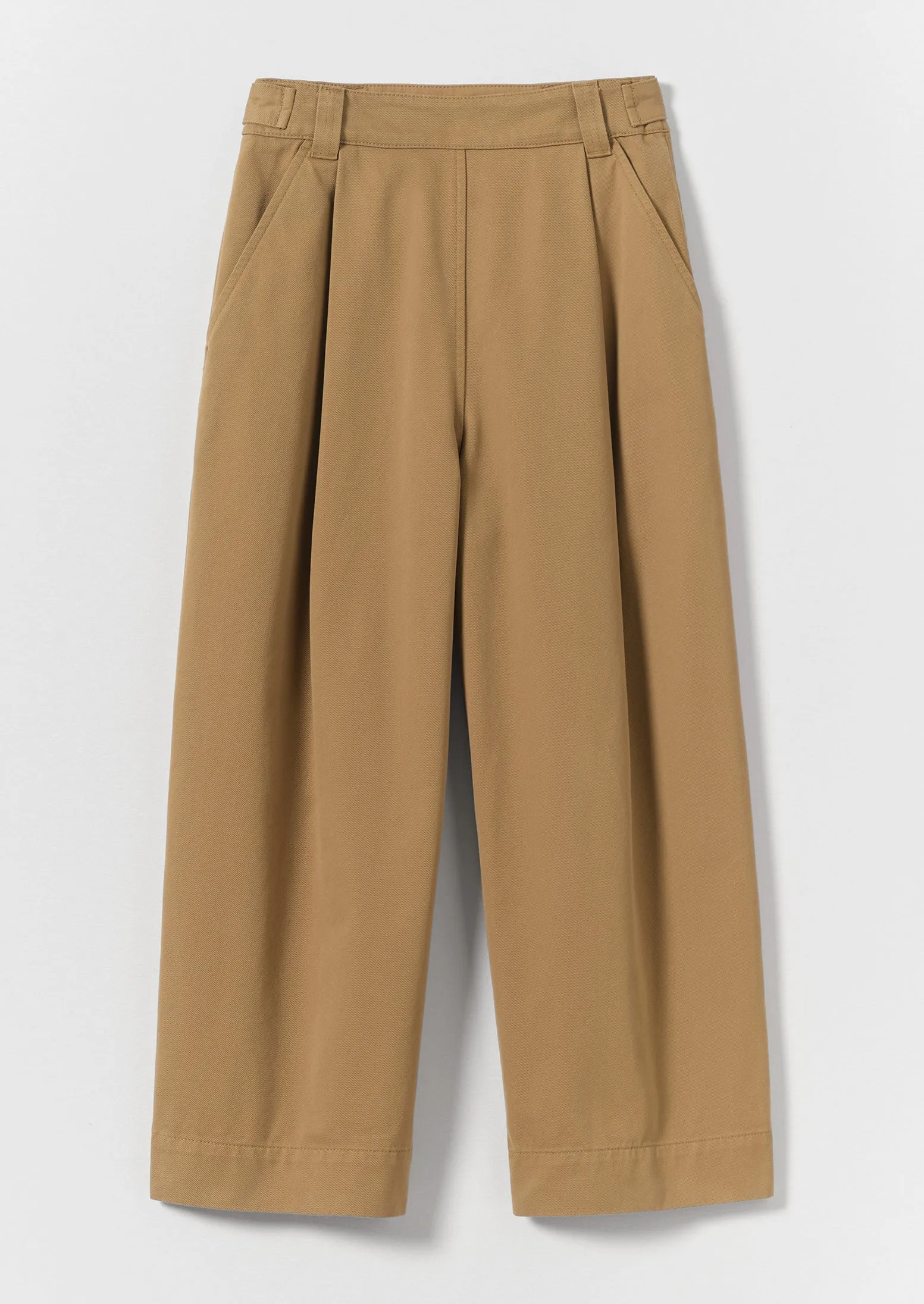 Cotton Pleat Front Trousers | Breen sold by TOAST