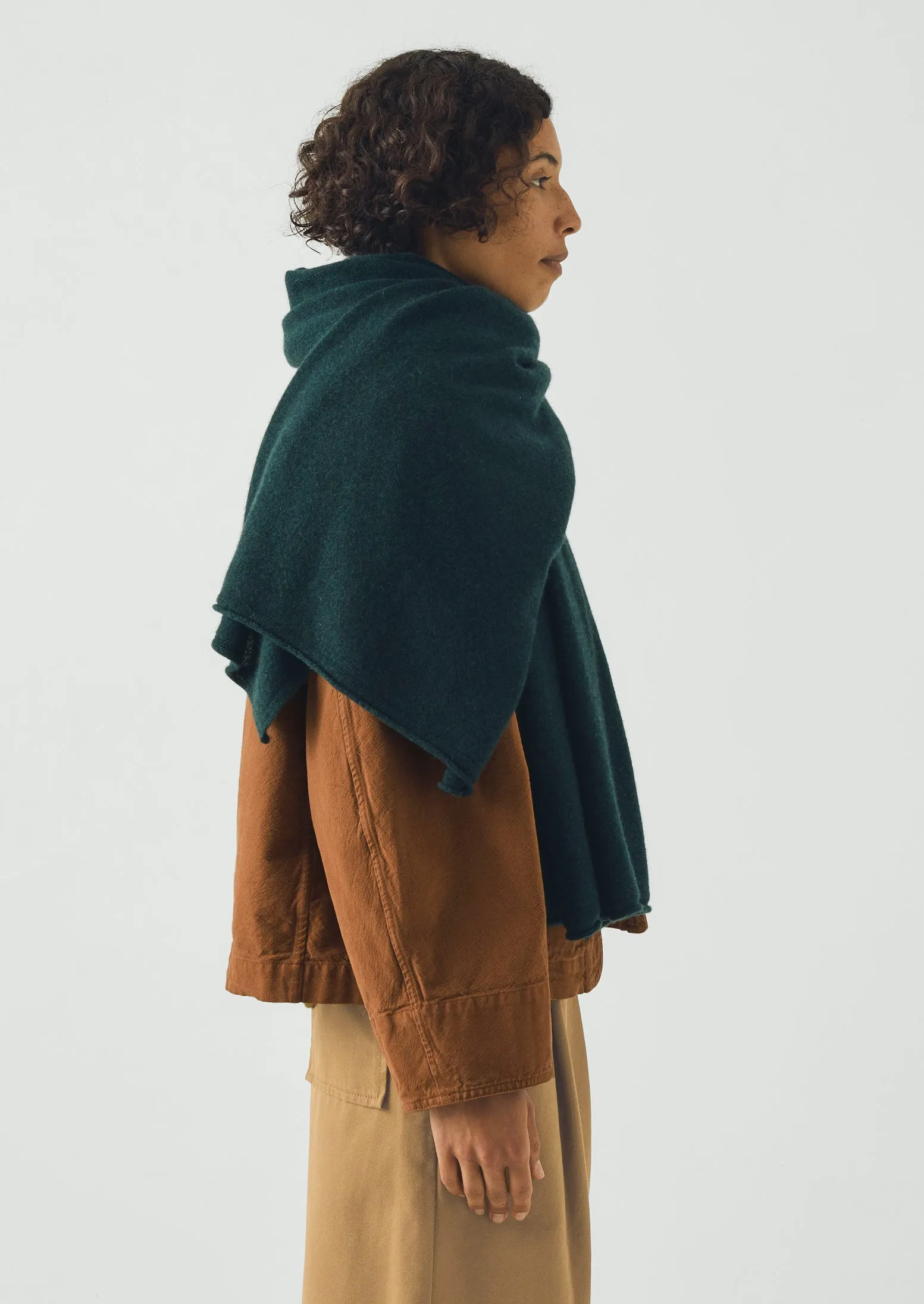 Cashmere Wool Wrap Scarf | Peacock sold by TOAST product image thumbnail 2