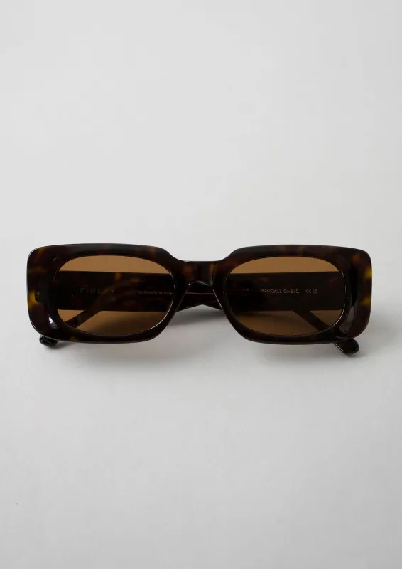 Reworn Finlay & Co Sunglasses (098) | Dark Tortoise made by TOAST