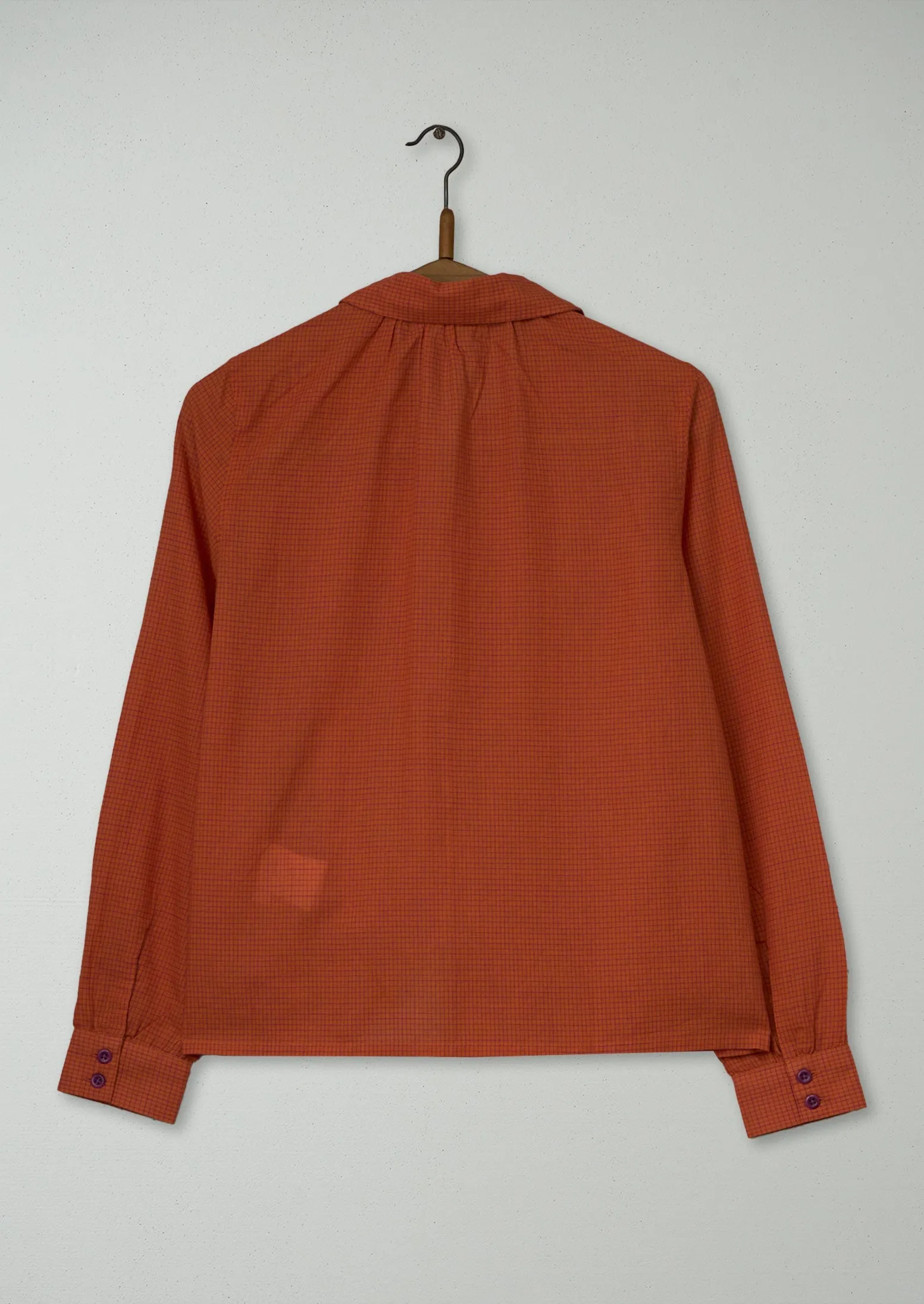 Reworn Check Cotton Shirt Size 4 (1202) | Multi sold by TOAST product image thumbnail 2