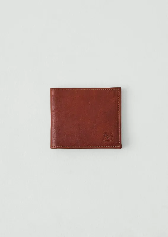 Il Bisonte Bi-Fold Leather Wallet | Sepia made by TOAST